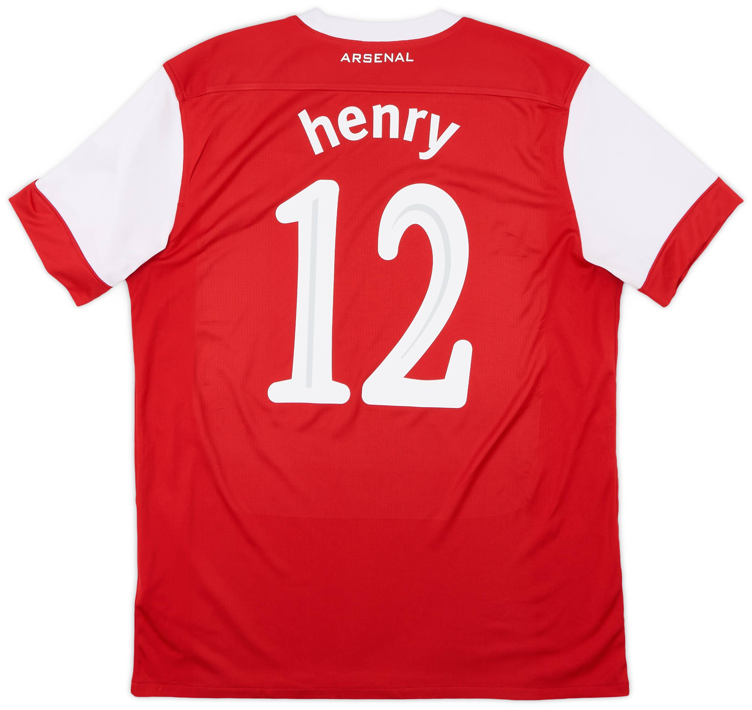 2011-12 Arsenal Home Shirt Henry #12 - 6/10 - (L)