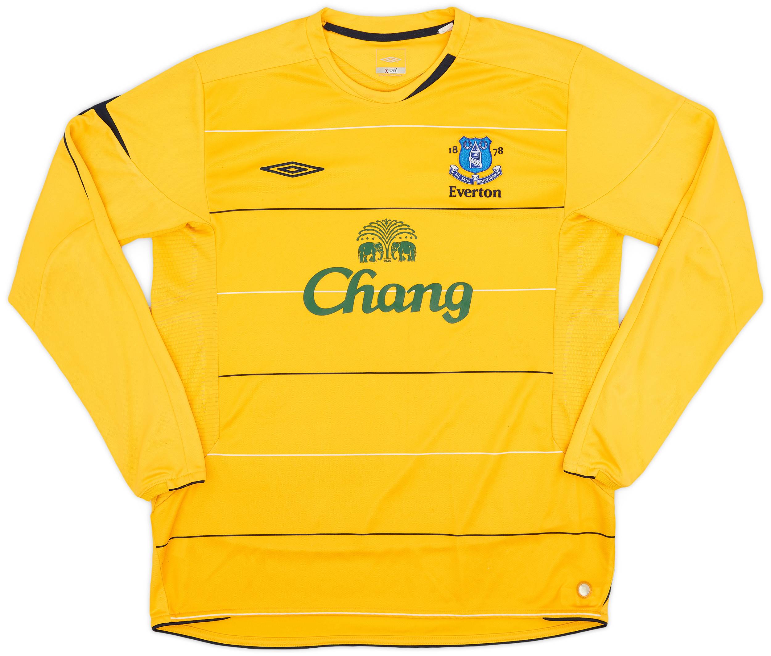 2005-06 Everton Third L/S Shirt - 7/10 - (XL)