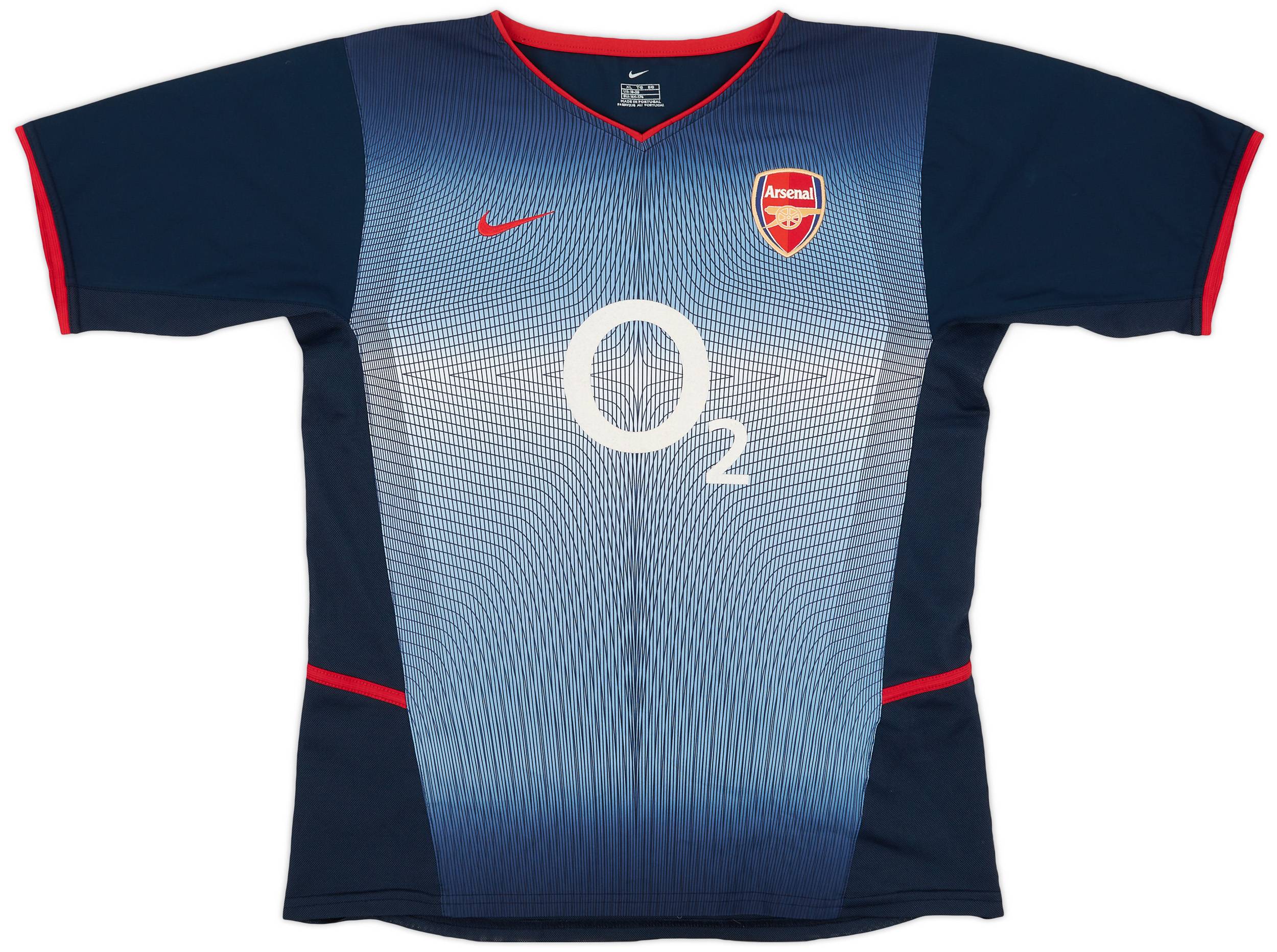 2002-04 Arsenal Away Shirt - 9/10 - (XL.Boys)