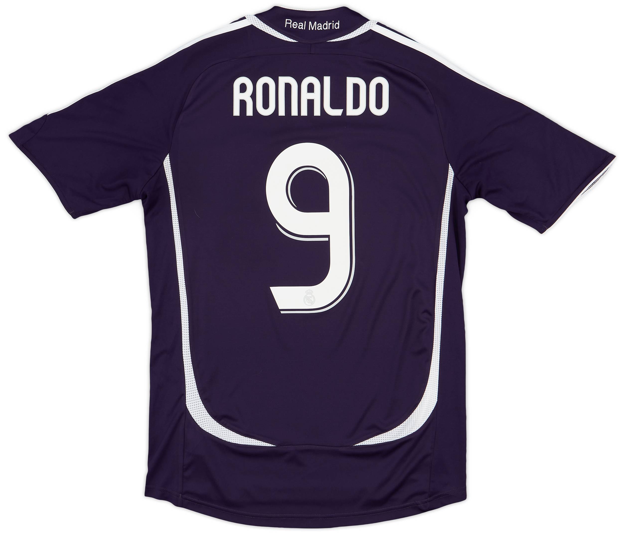 【海外輸入】 Real 2006-07 Madrid (S) - 8/10 - #9 Ronaldo Shirt Third ウェア