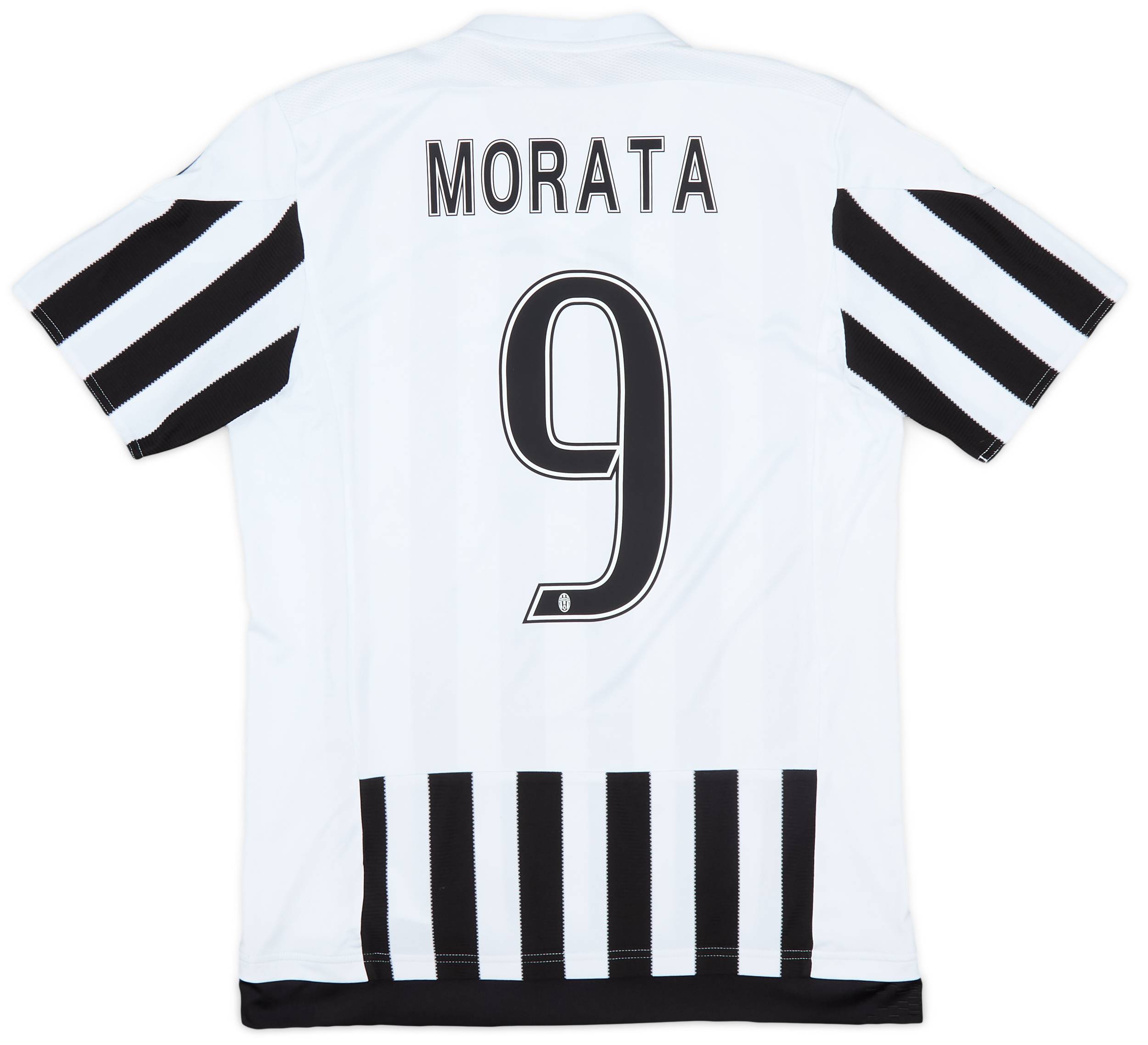 2015-16 Juventus Home Shirt Morata #9 - 8/10 - (M)