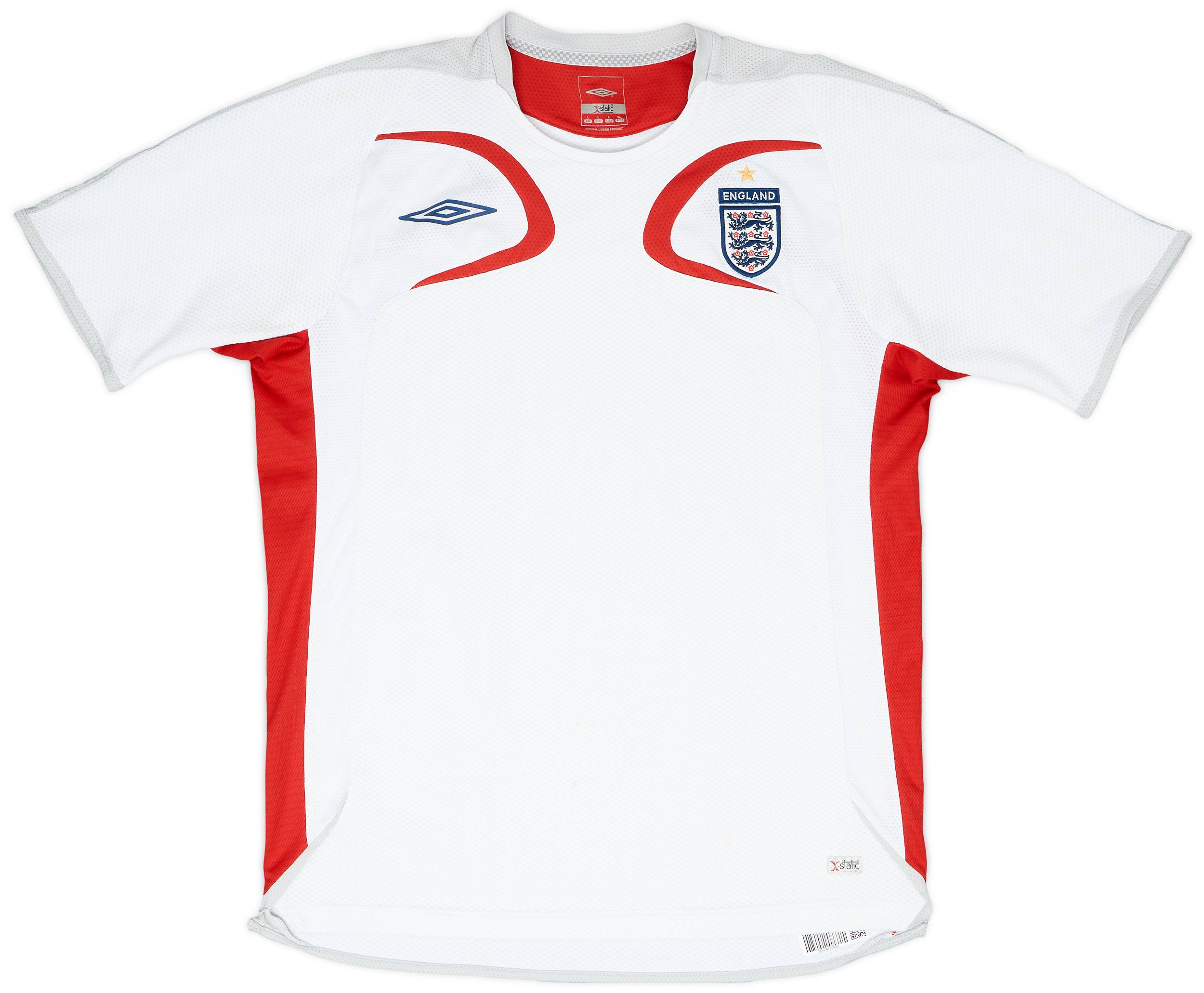 2005-06 England Umbro Training Shirt - 7/10 - (L)