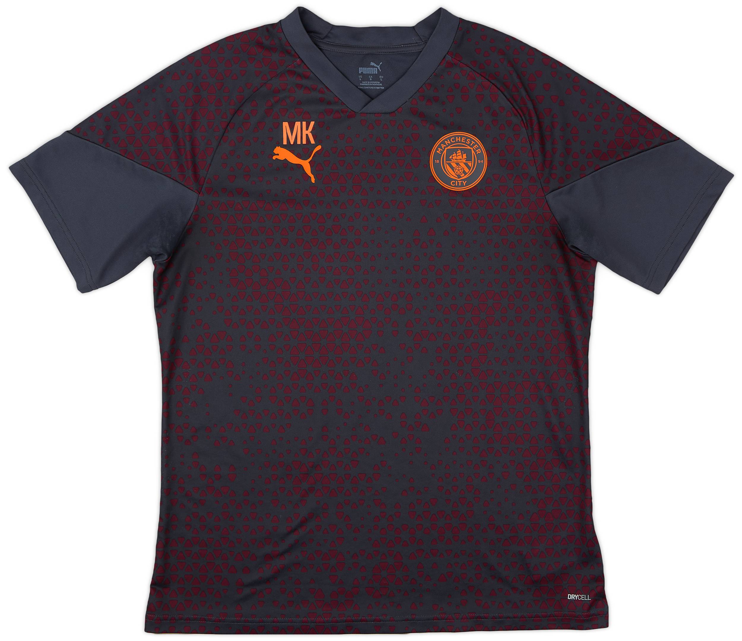 2023-24 Manchester City Puma Staff Issue Training Shirt - 7/10 - (L)