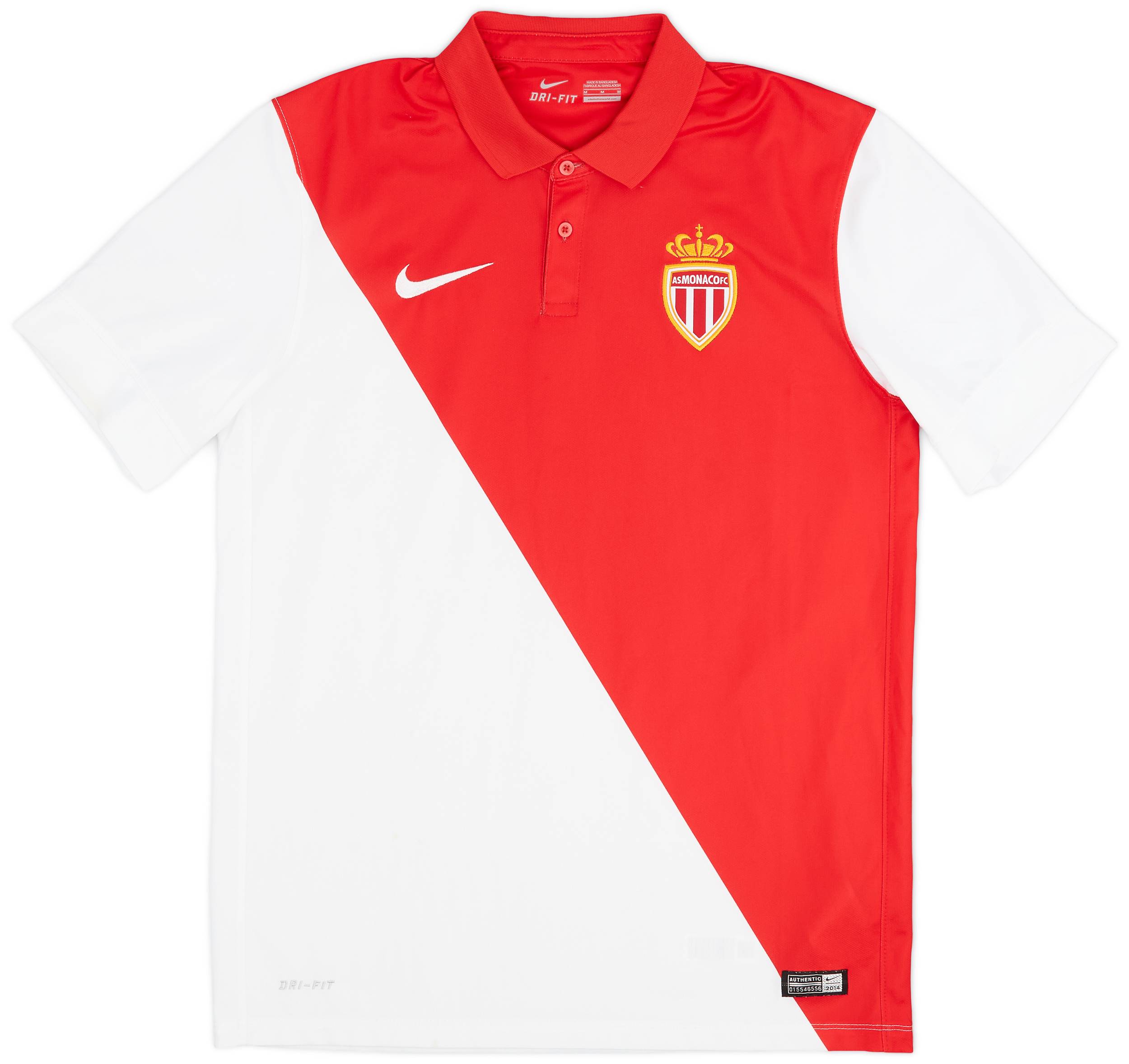 2014-15 Monaco Home Shirt - 7/10 - (M)