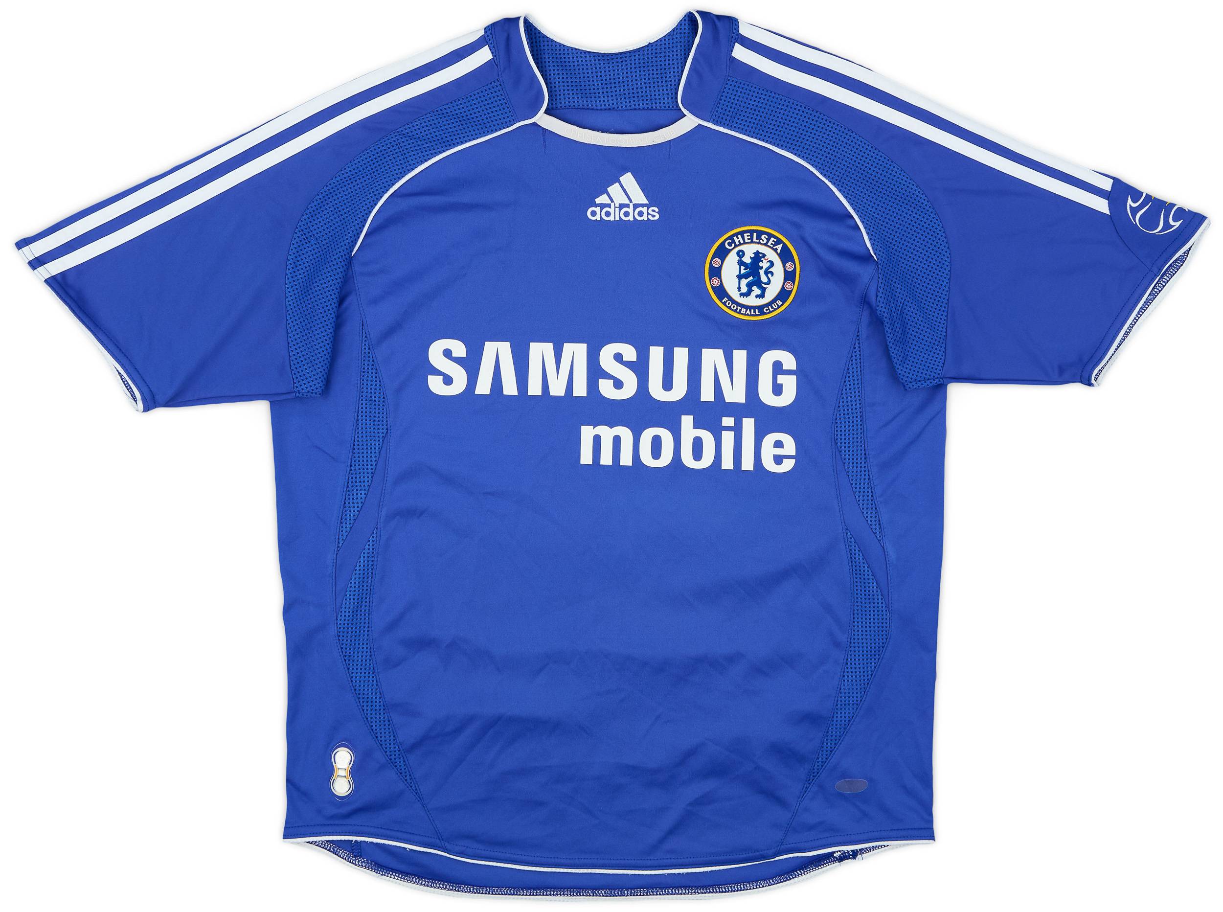 2006-08 Chelsea Home Shirt - 7/10 - (L.Boys)