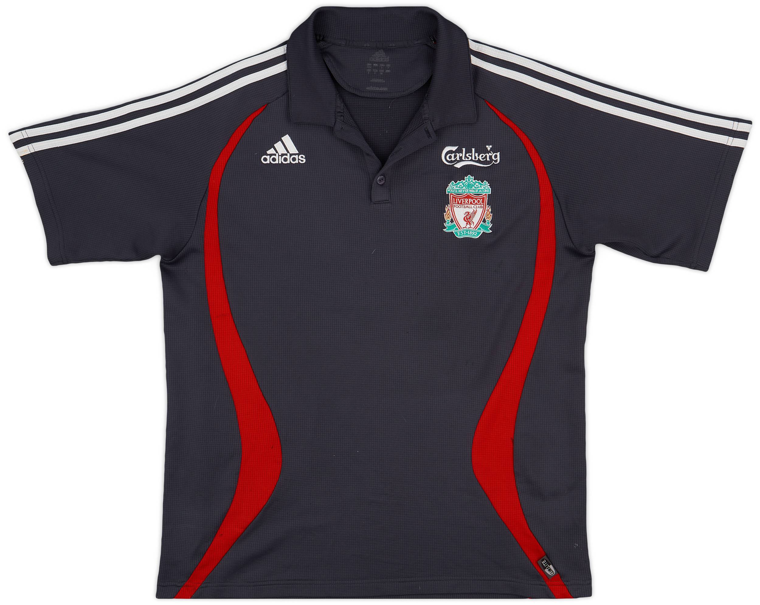 2006-07 Liverpool adidas Polo Shirt - 5/10 - (L)