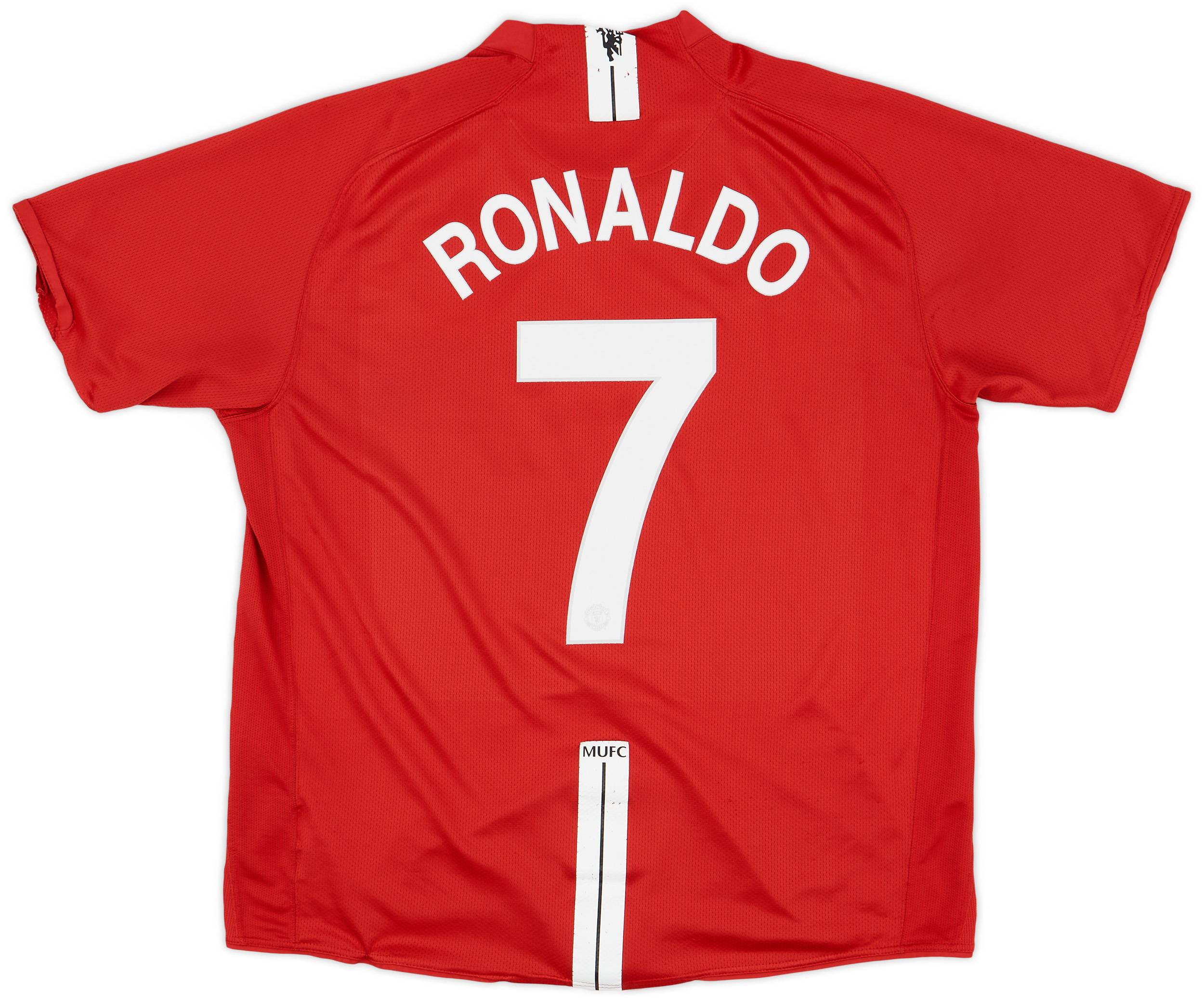 2007-09 Manchester United Home Shirt Ronaldo #7 - 5/10 - (XXL)