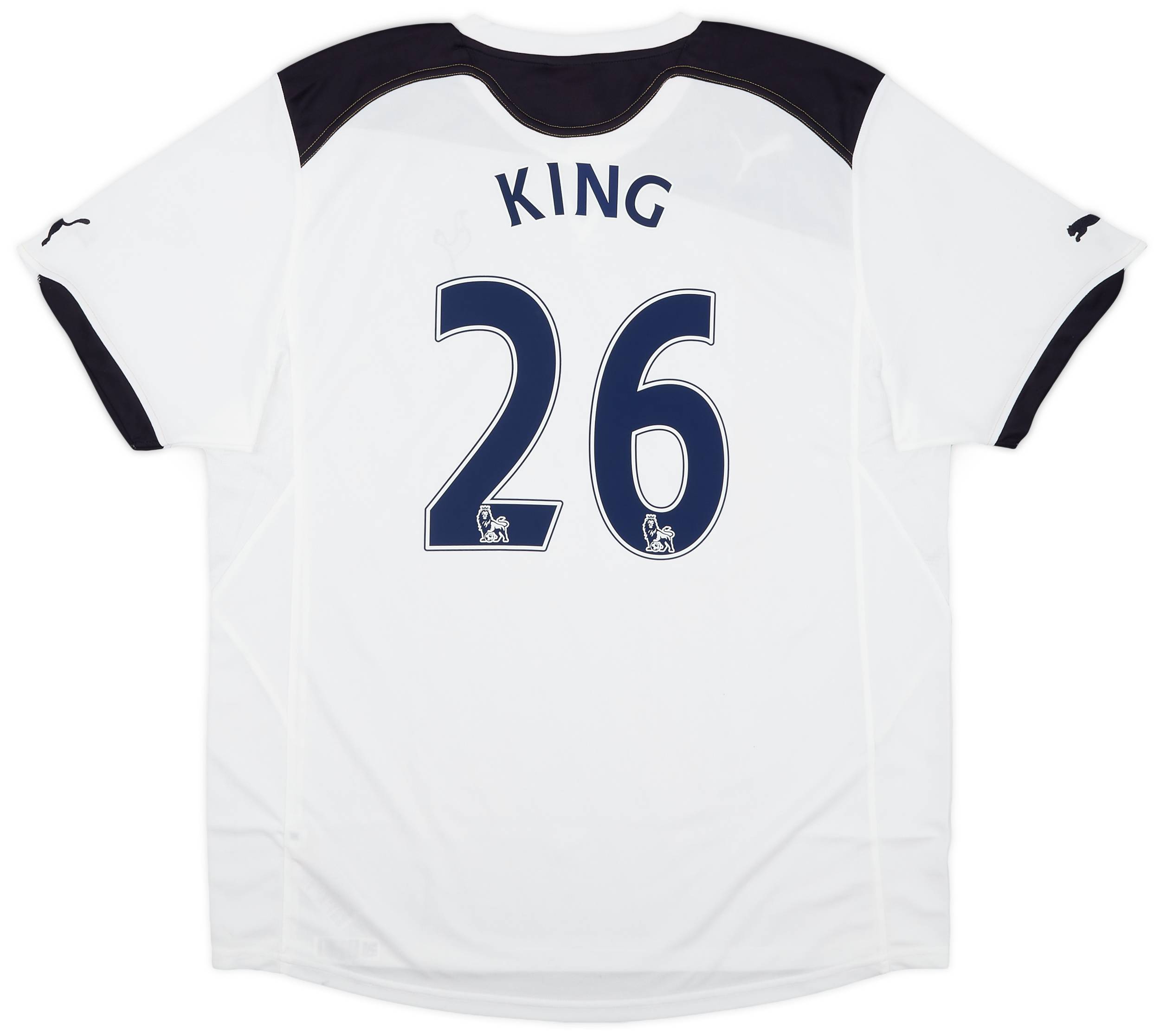 2010-11 Tottenham Home Shirt King #26 (XL)