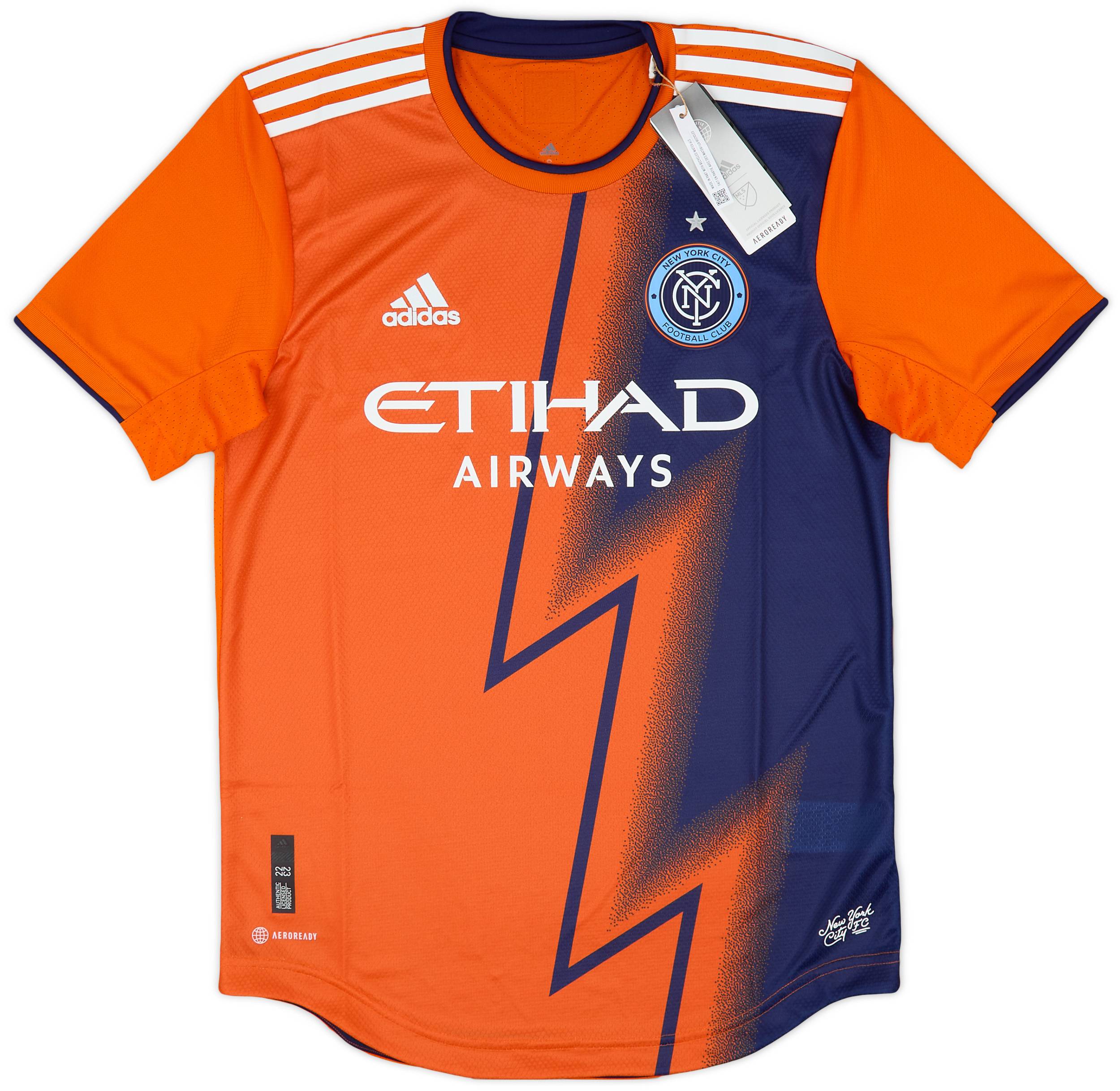 2022-23 New York City Authentic Away Shirt (S)