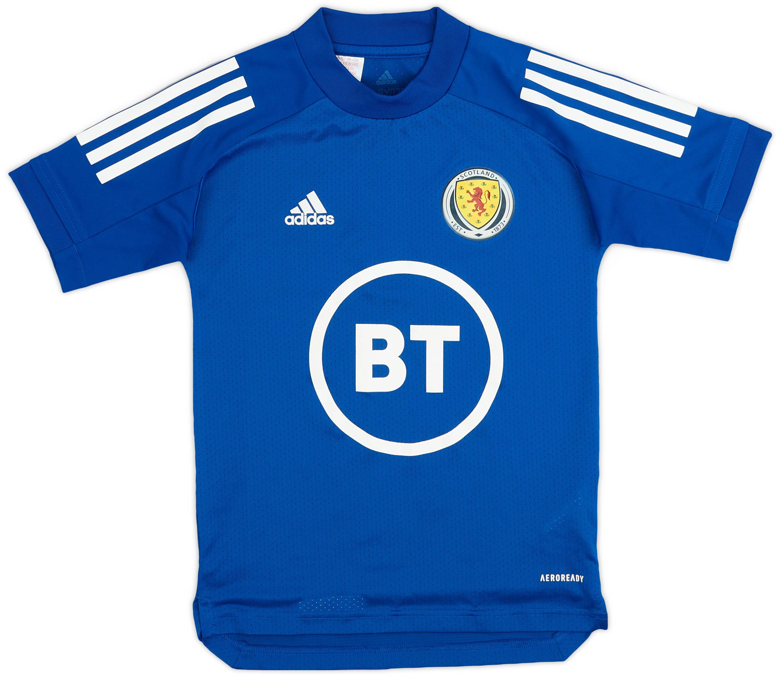 2019-20 Scotland adidas Training Shirt - 7/10 - (7-8 Years)