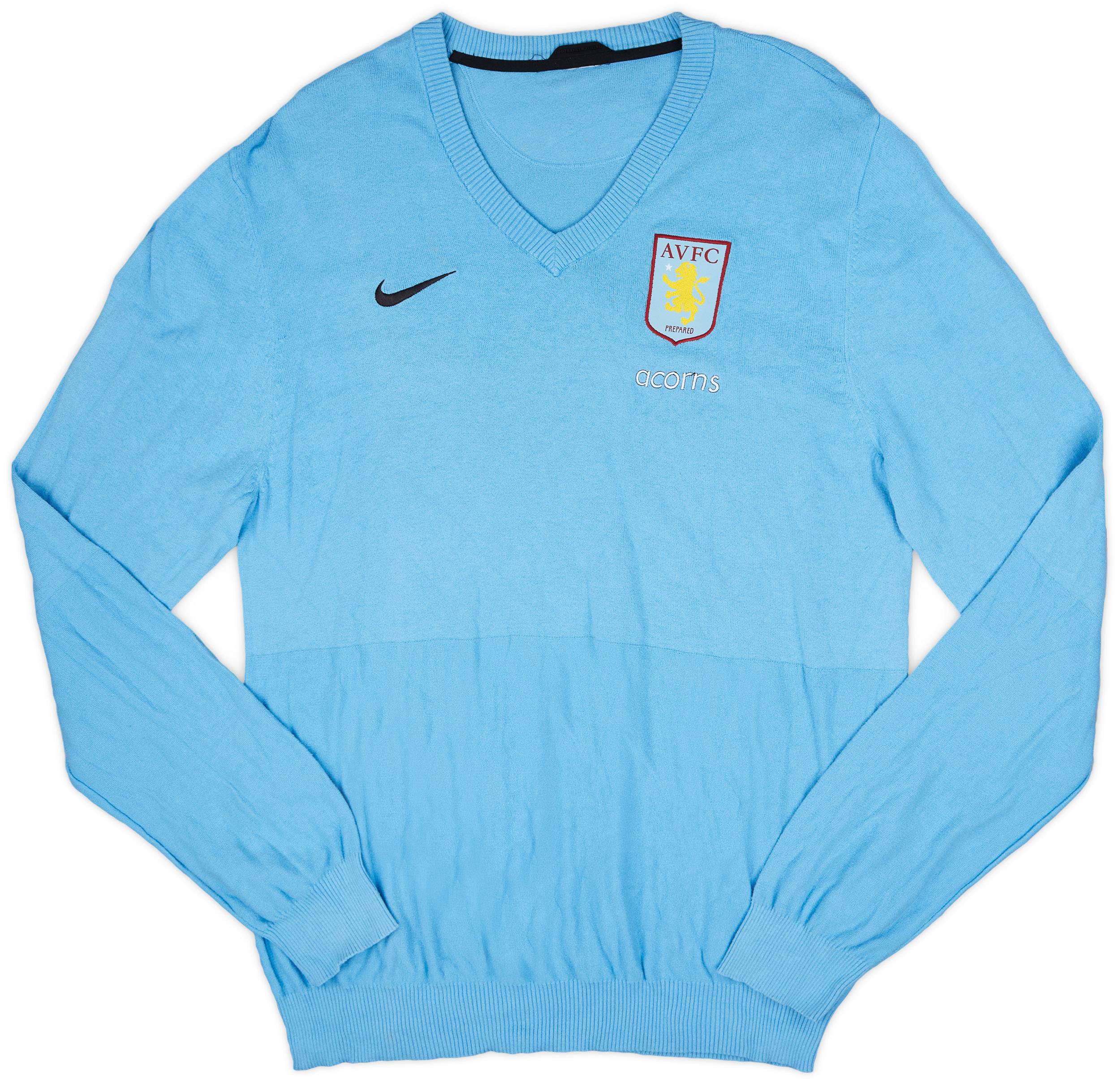 2009-10 Aston Villa Nike Sweat Top - 7/10 - (L)