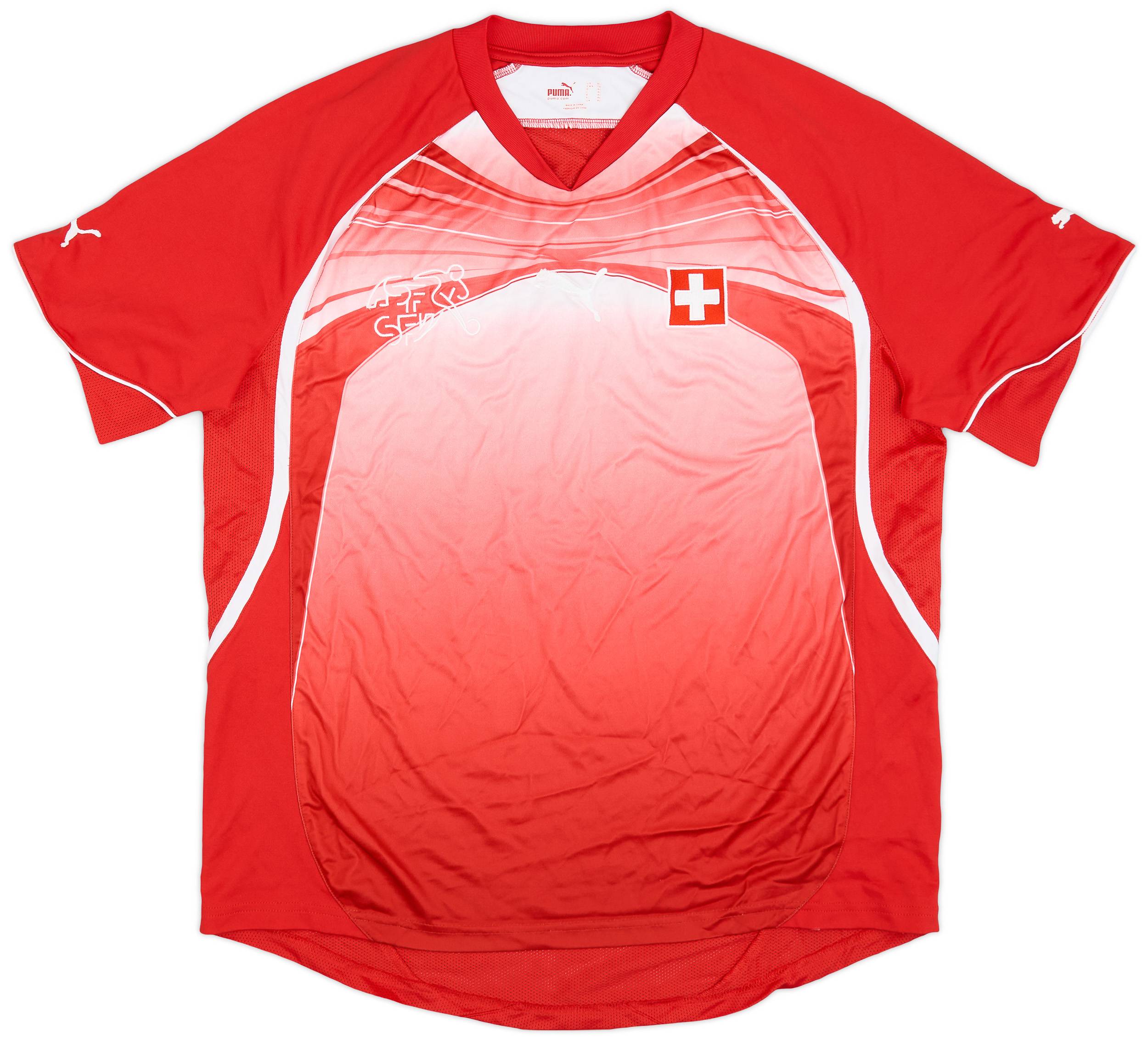 2010-12 Switzerland Puma Training Shirt - 8/10 - (XL)