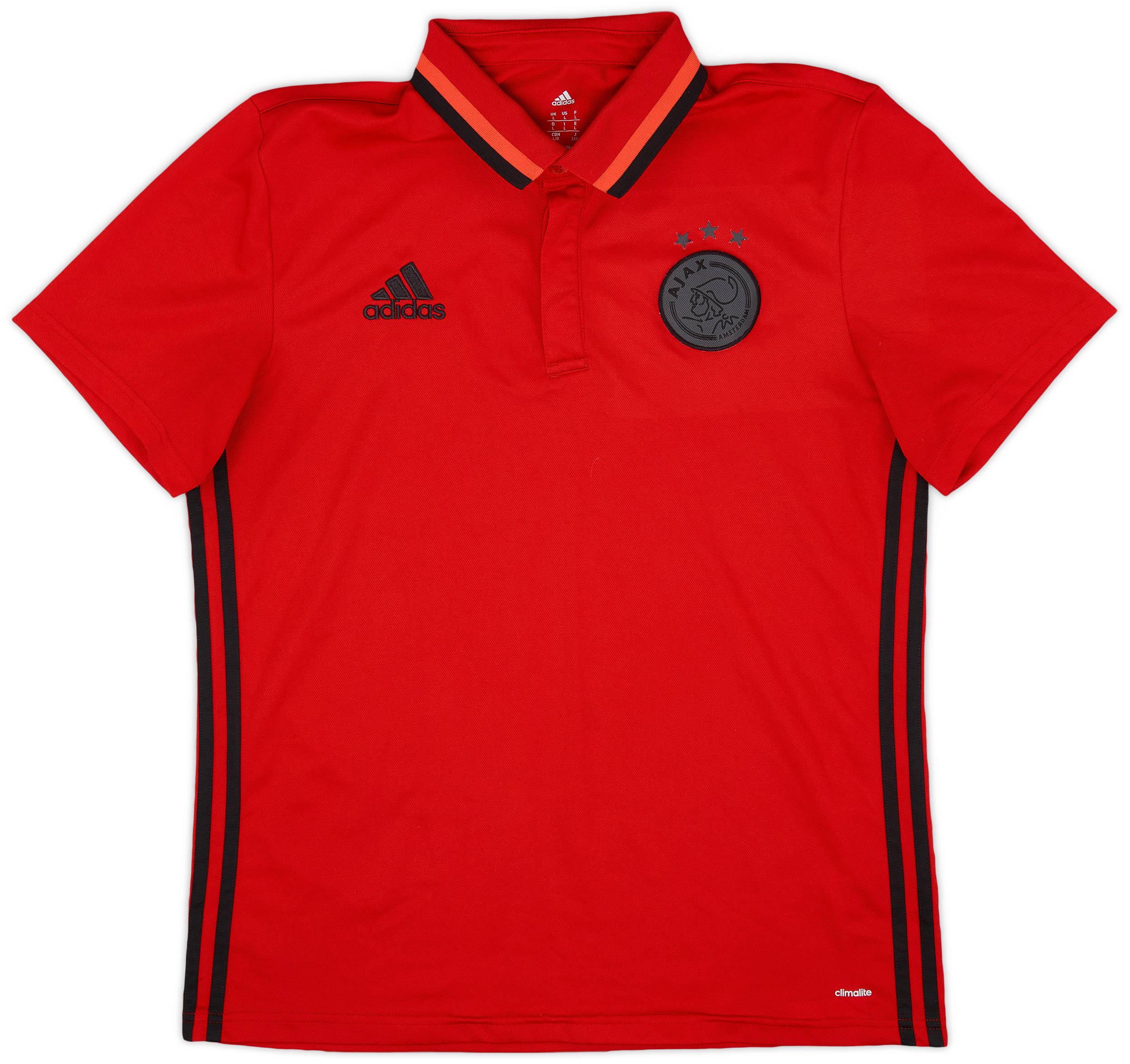 2016-17 Ajax adidas Polo Shirt - 9/10 - (L)
