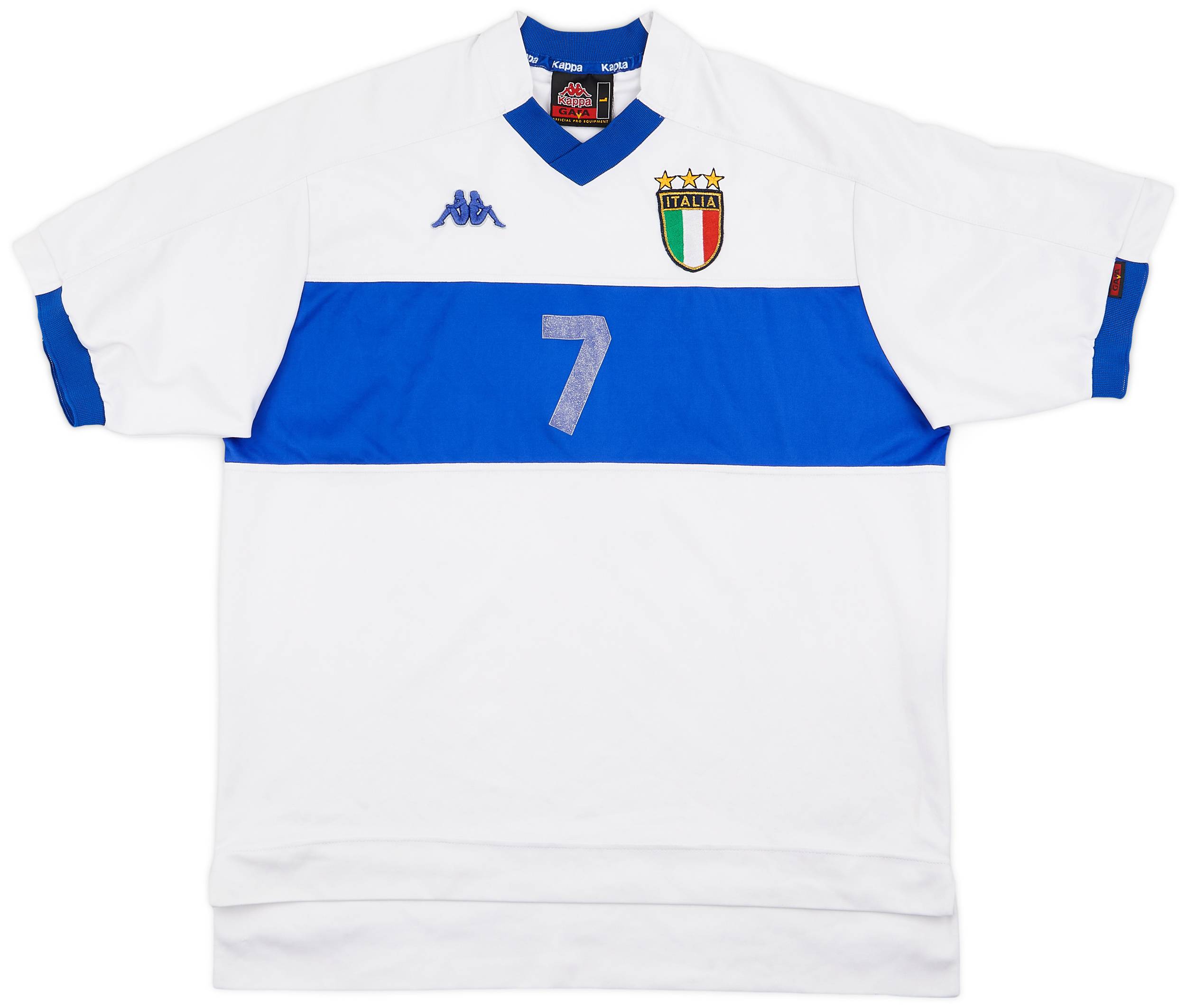 1998-00 Italy Away Shirt #7 - 4/10 - (L)