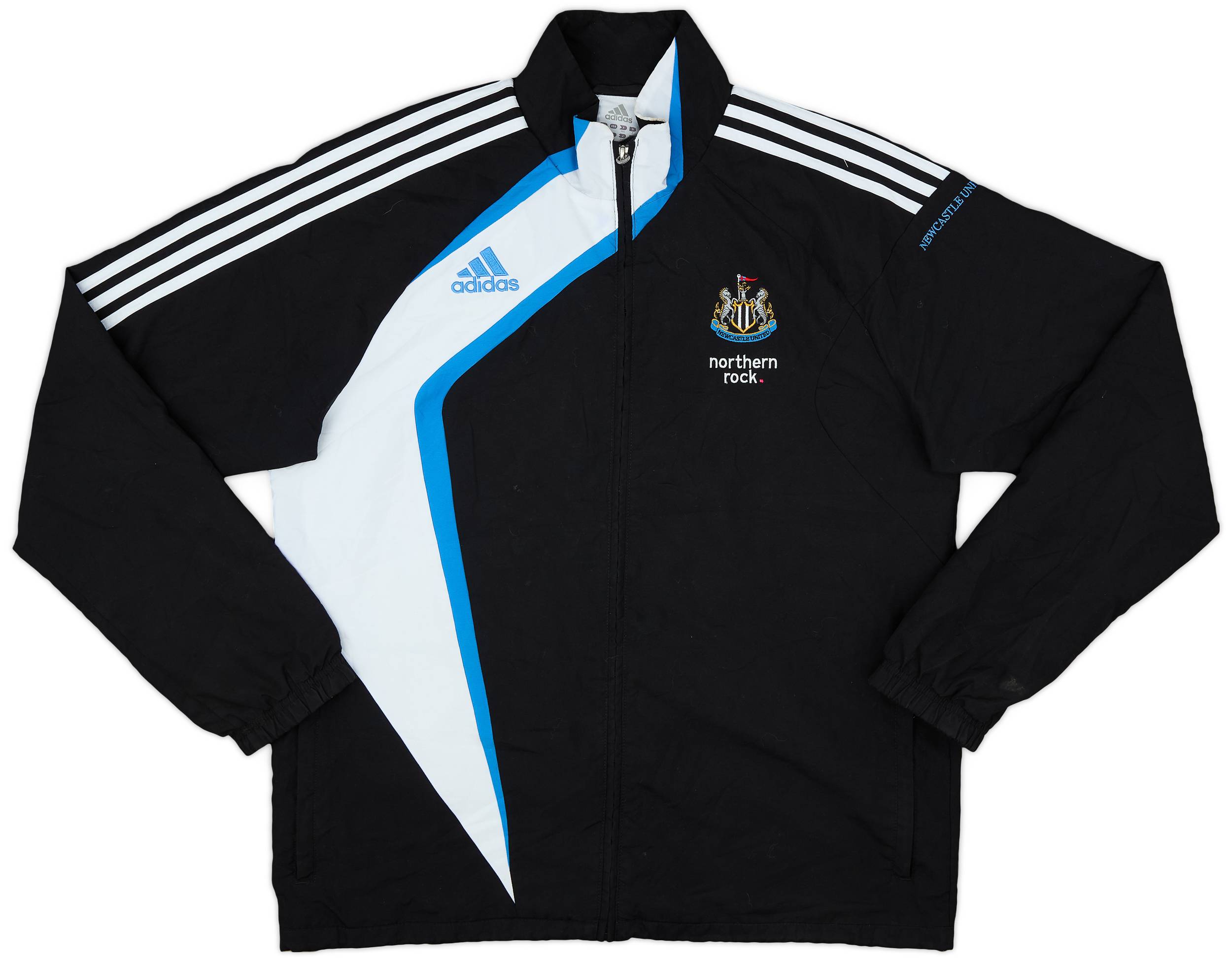 2009-10 Newcastle United adidas Track Jacket - 7/10 - (L)