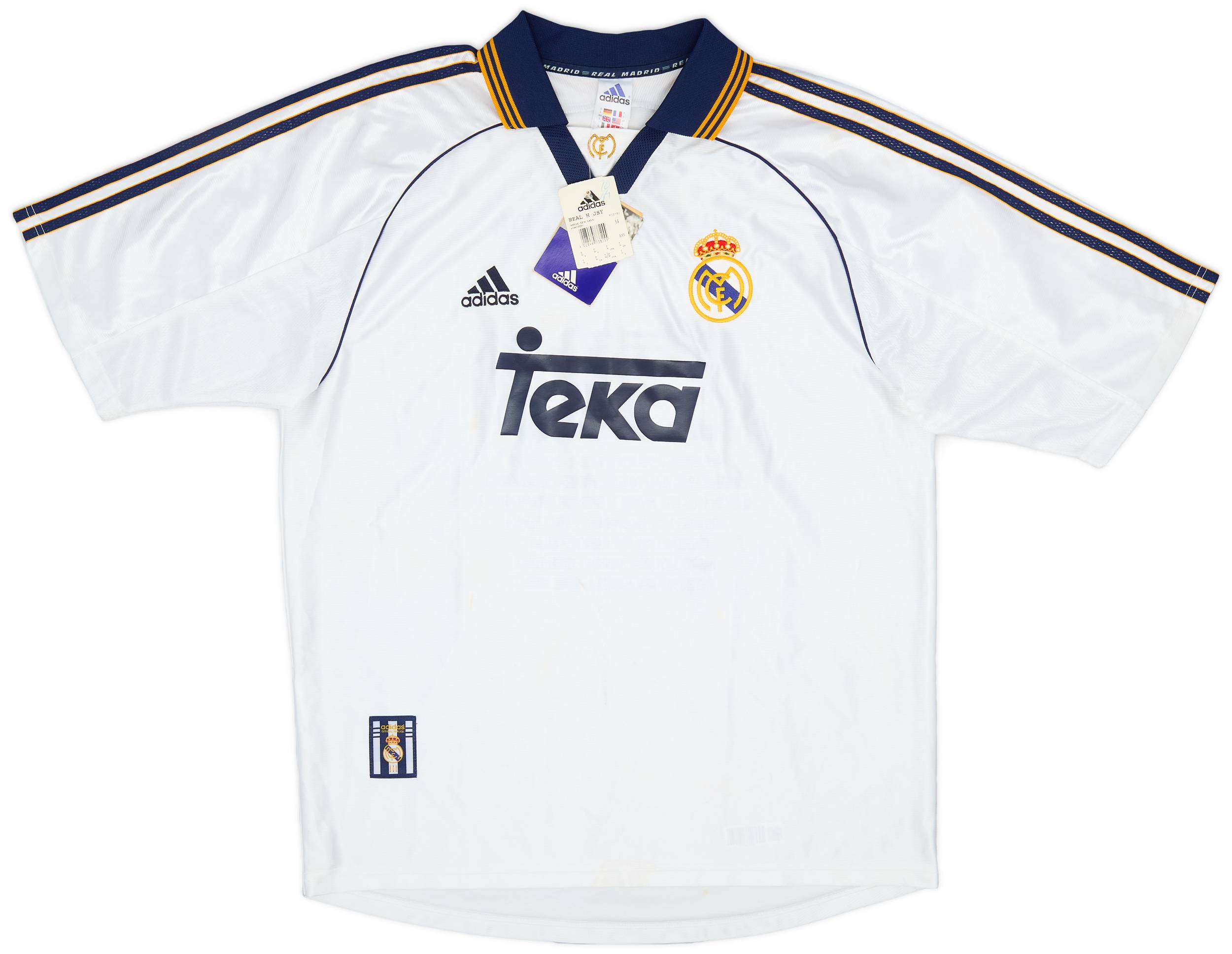 1998-00 Real Madrid 'Final Copa De Europa (L)
