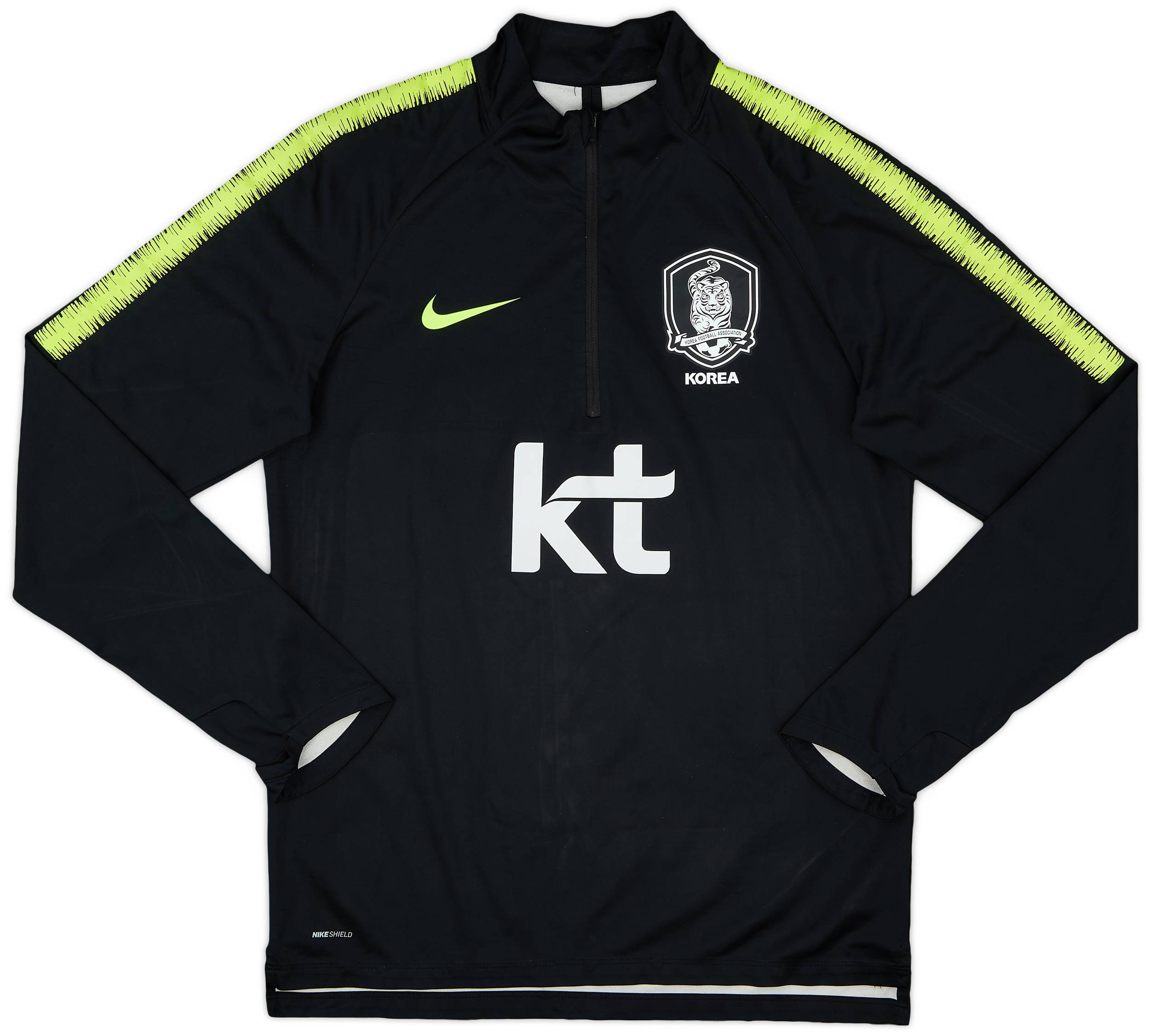 韓国代表　ドリルトップ 2020-21 South Korea Nike 1/4 Zip Drill Top - 6/10 - (M)