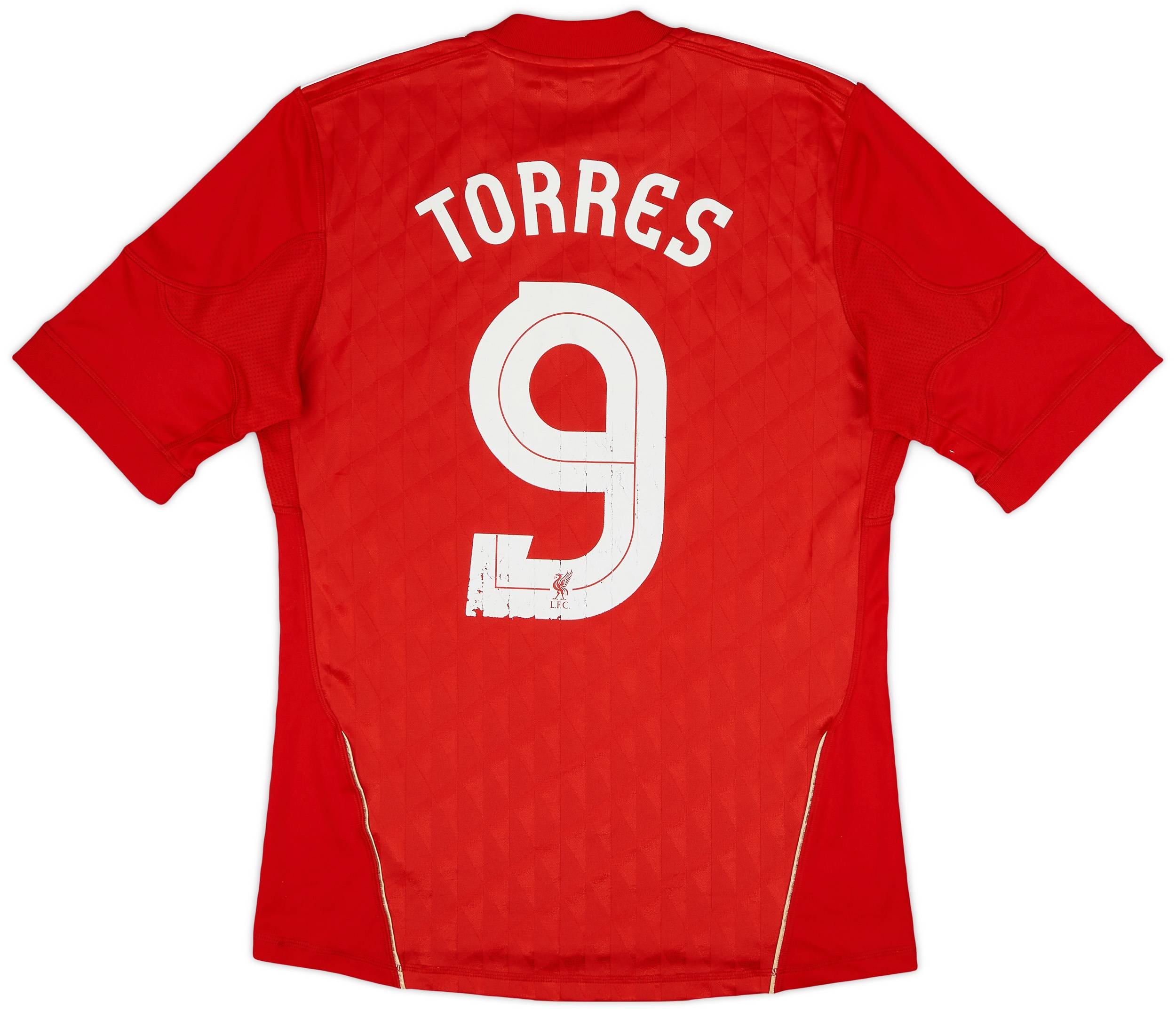 2010-12 Liverpool Home Shirt Torres #9 - 3/10 - (S)