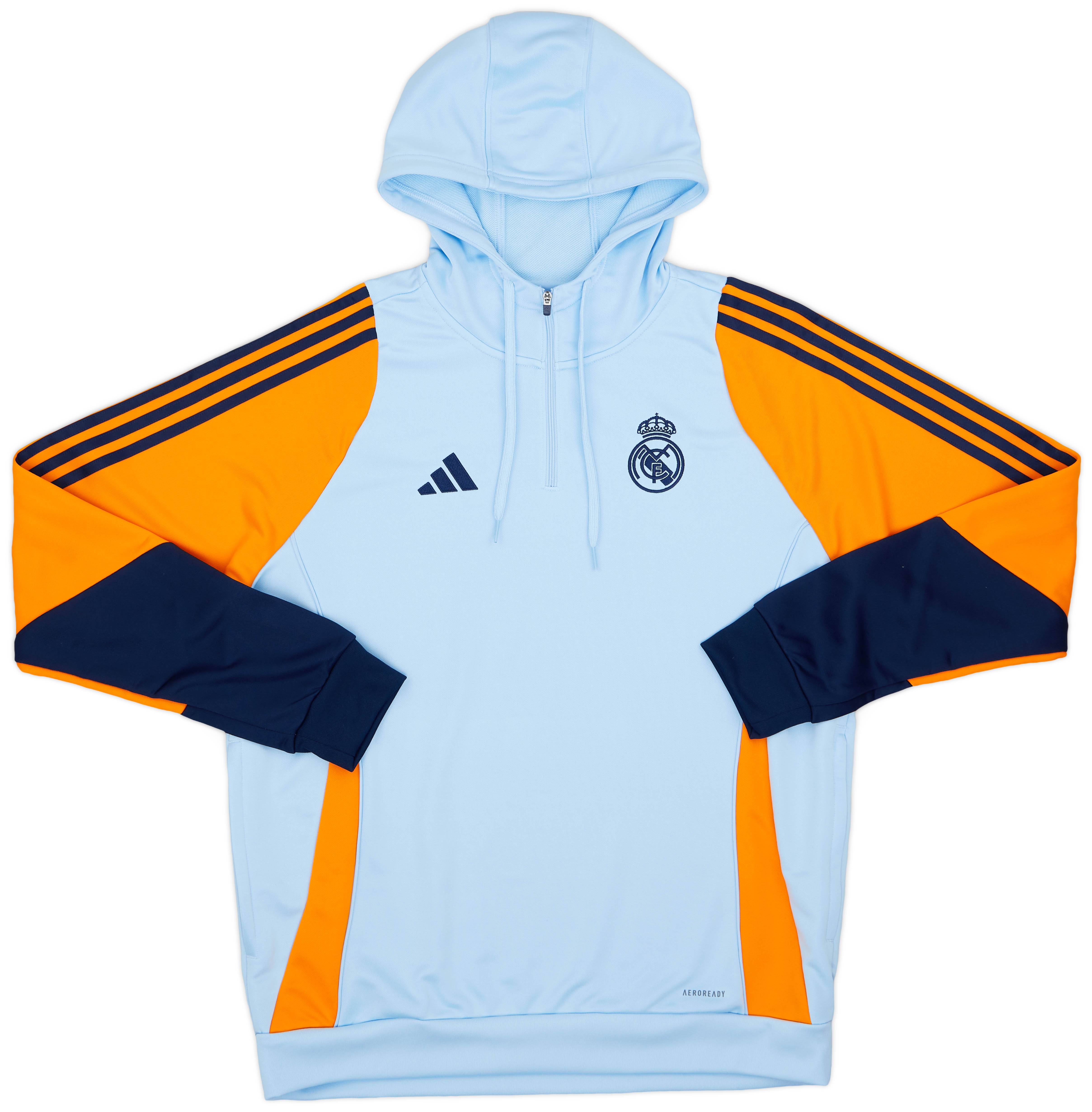 Real madrid zip hoodie on sale