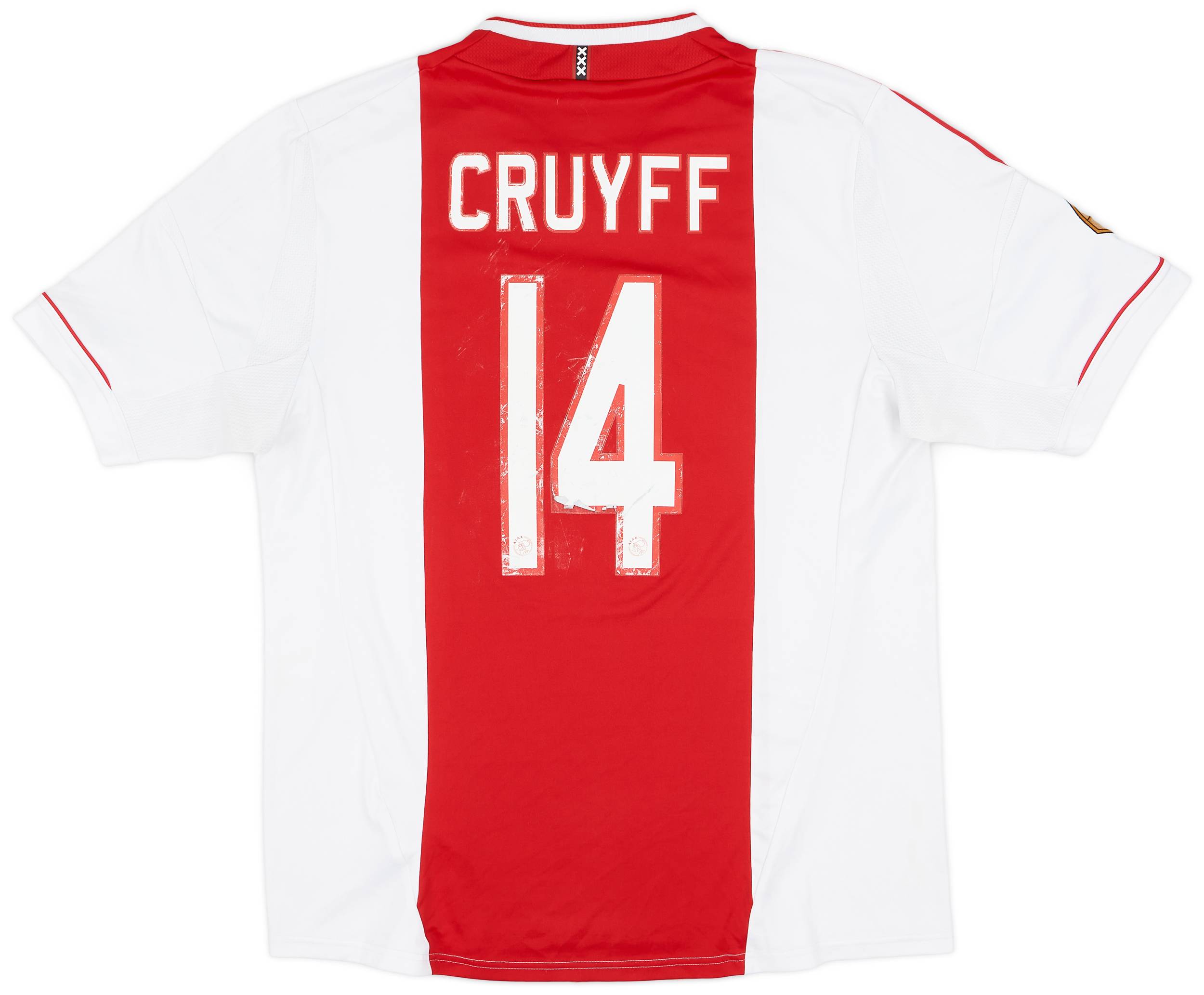 2012-13 Ajax Home Shirt Cruyff #14 - 4/10 - (XL)