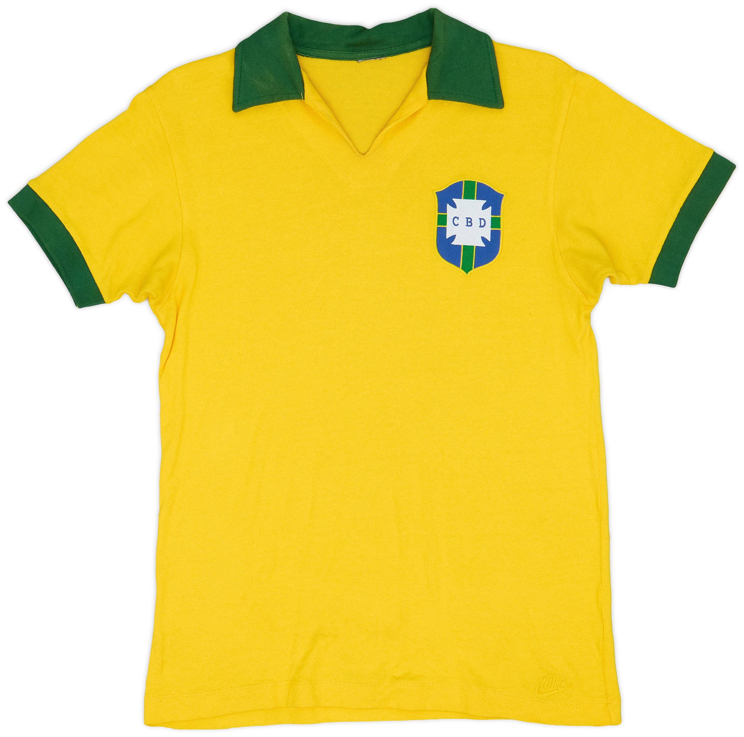 2005 Brazil Nike Heritage Shirt - 8/10 - (S)