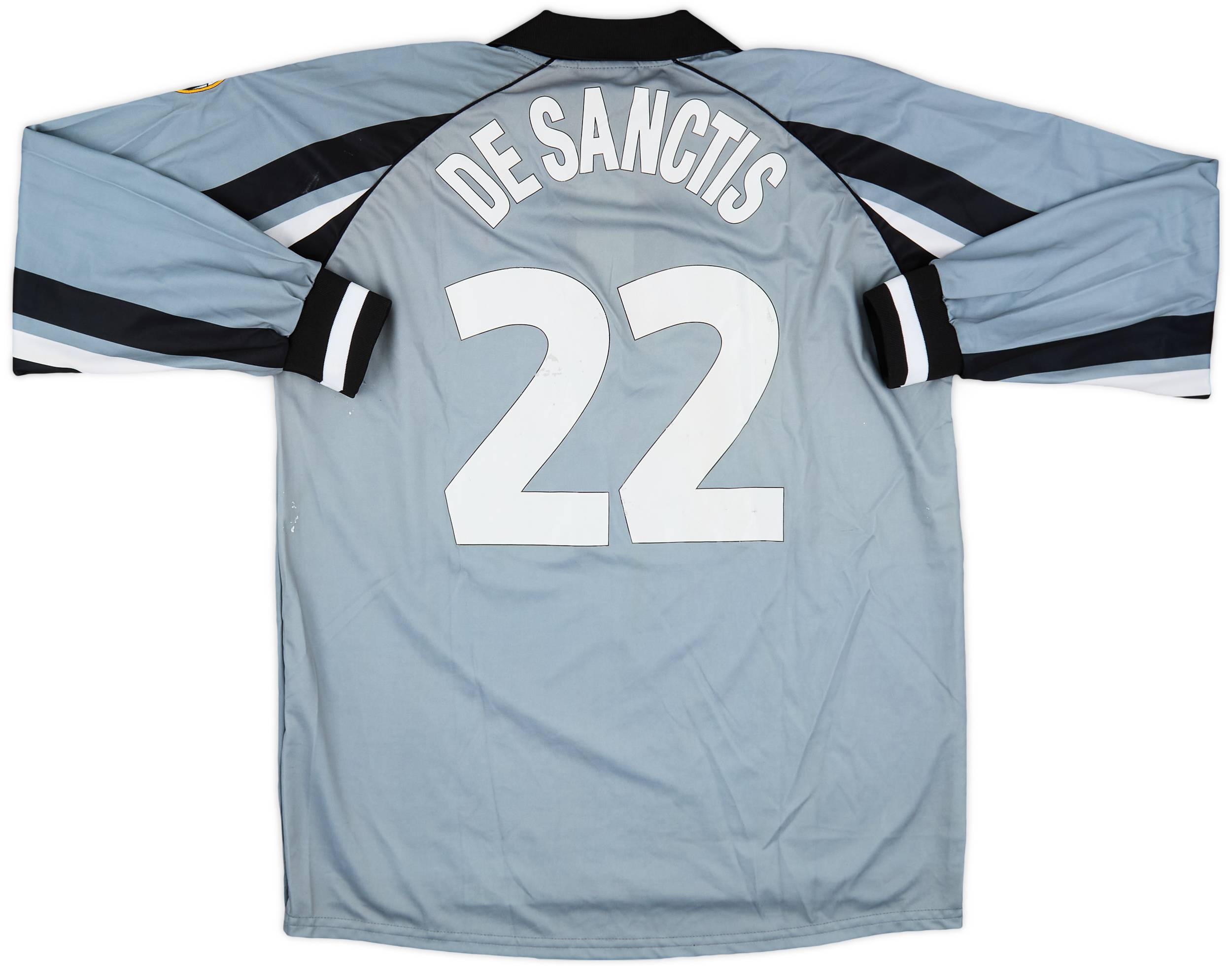 1998-99 Juventus Player Issue GK Shirt De Sanctis #22