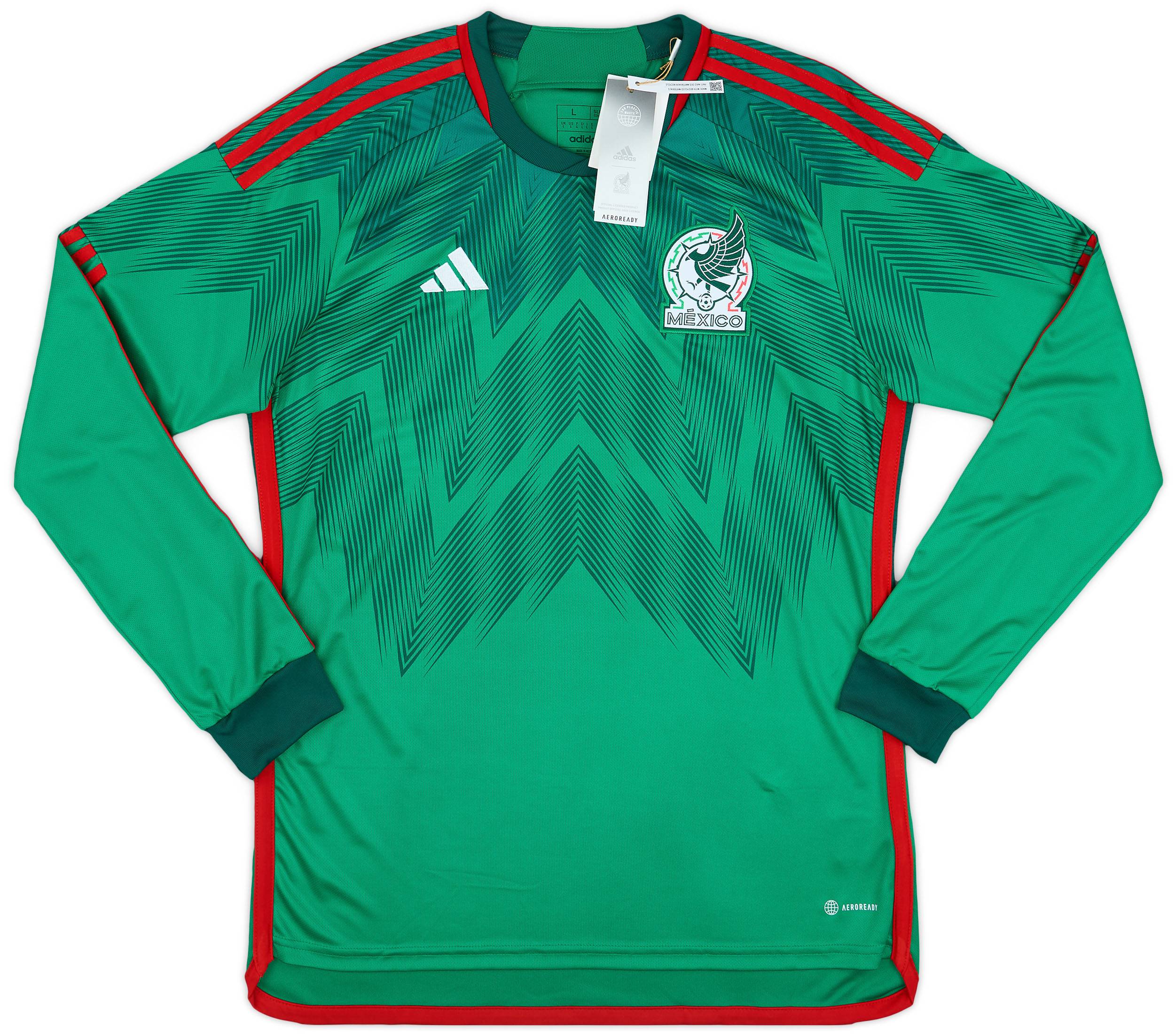 2022-23 Mexico Home L/S Shirt