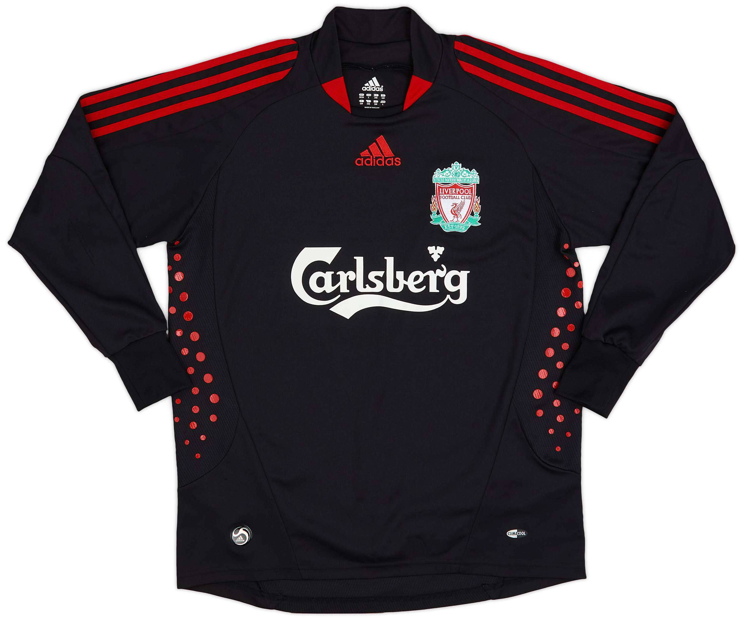 2008-09 Liverpool GK Shirt - 9/10 - (L.Boys)