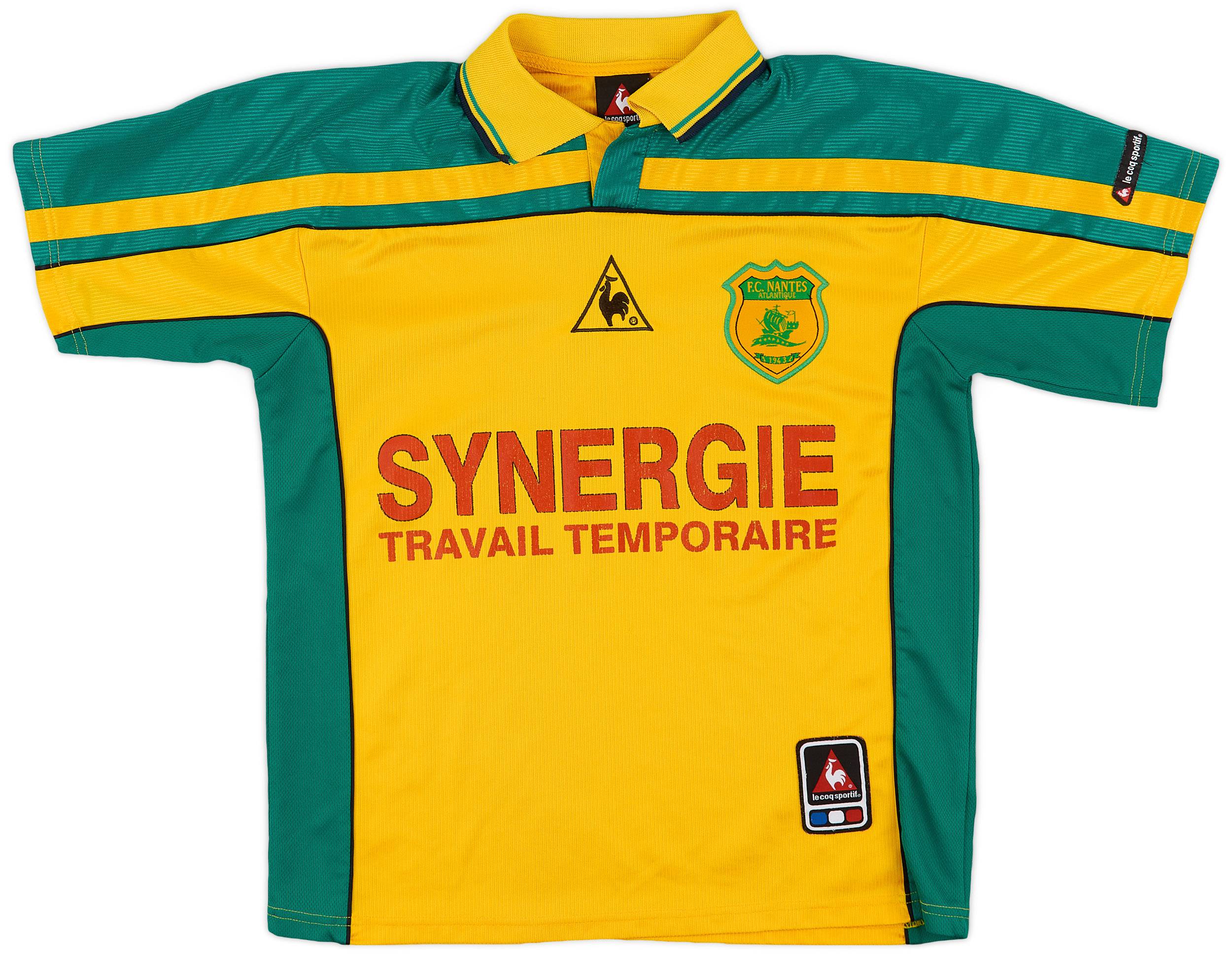 2000-02 Nantes Home Shirt - 8/10 - (XL.Boys)