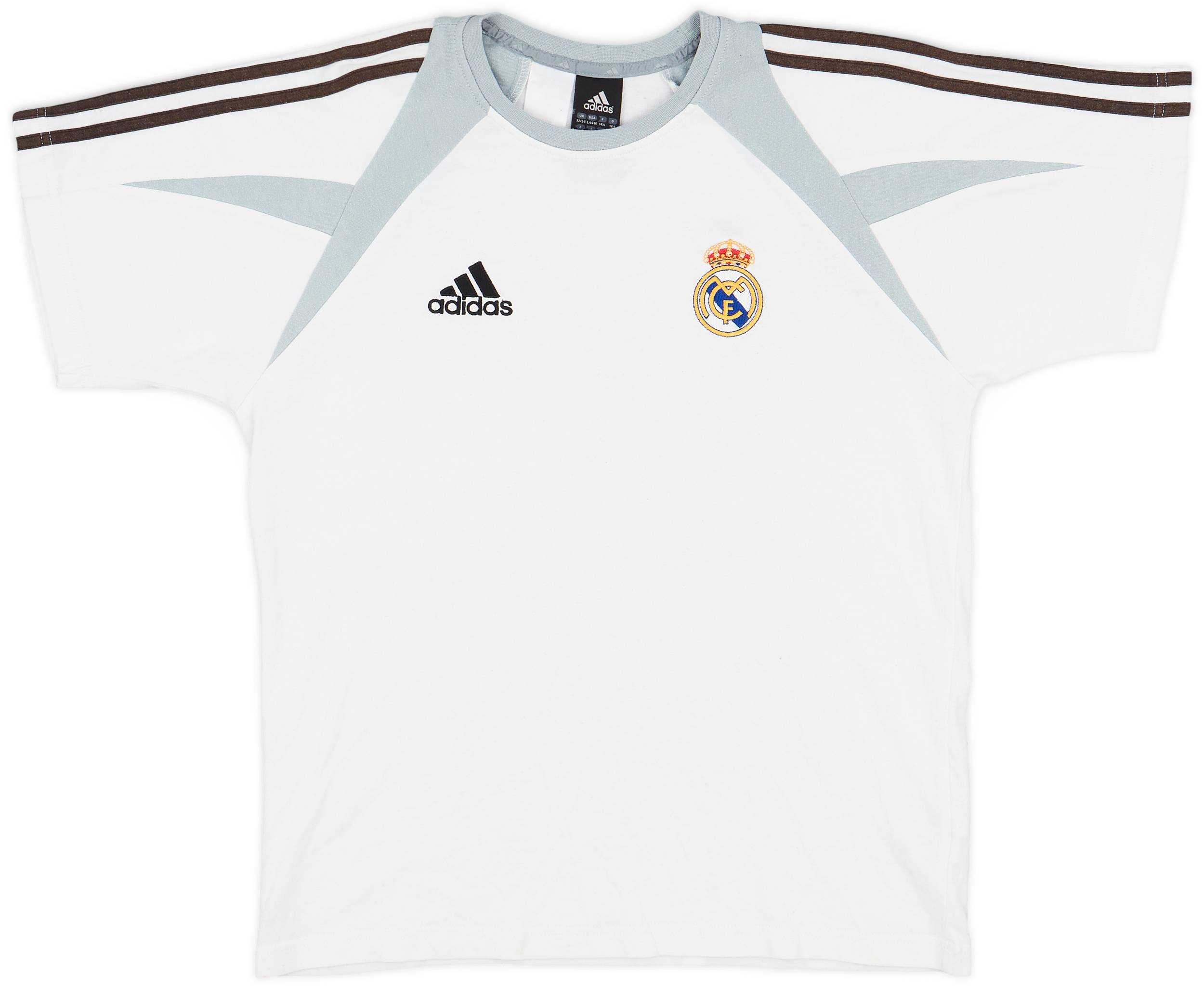 2004-05 Real Madrid adidas Training Shirt - 8/10 - (XL.Boys)