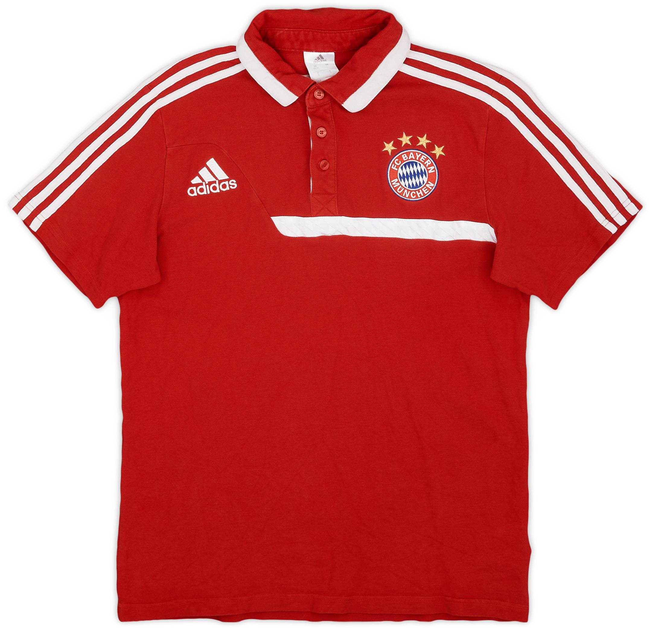 2013-14 Bayern Munich adidas Polo Shirt - 8/10 - (M)