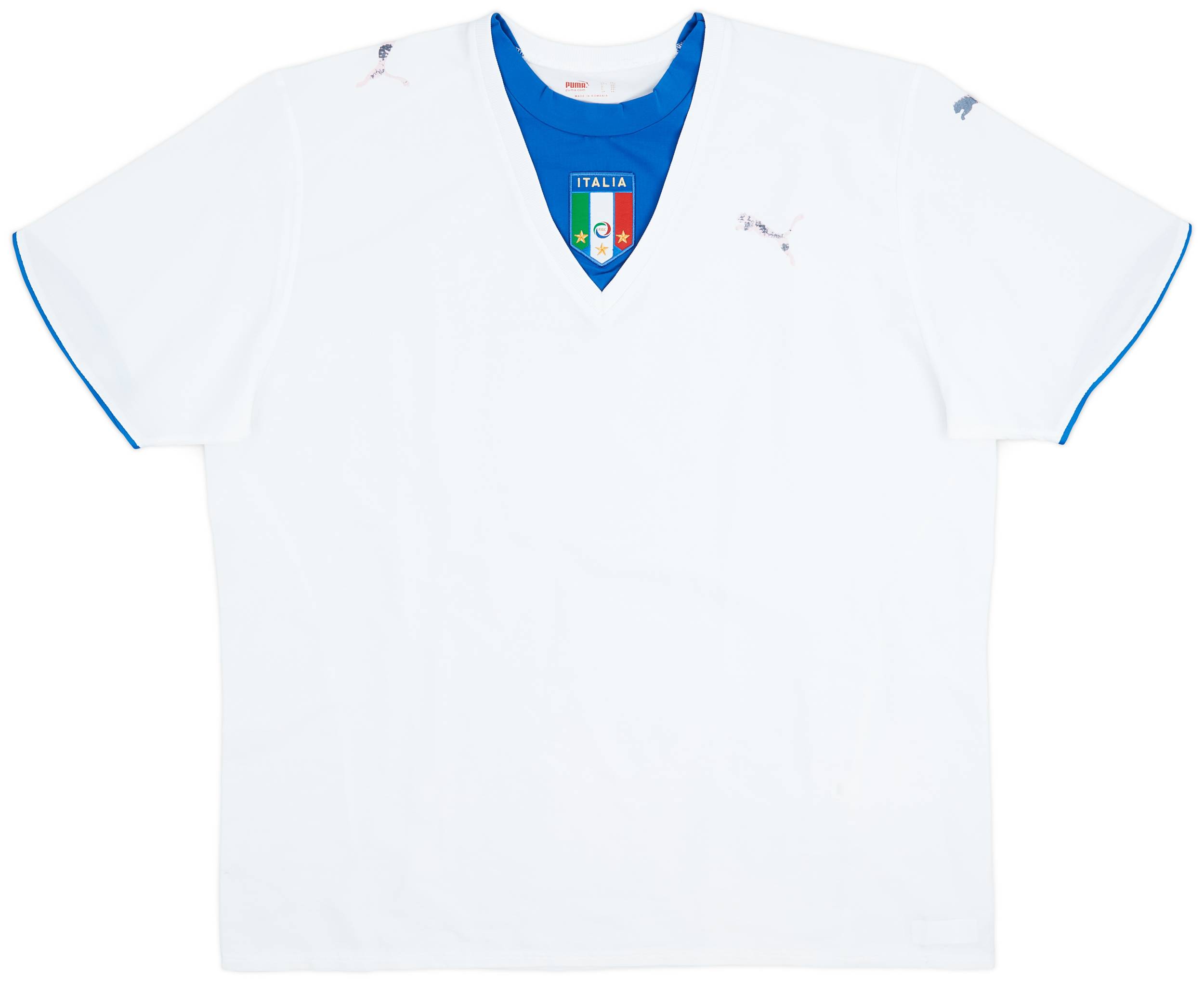 2006 Italy Basic Away Shirt - 4/10 - (XXL)