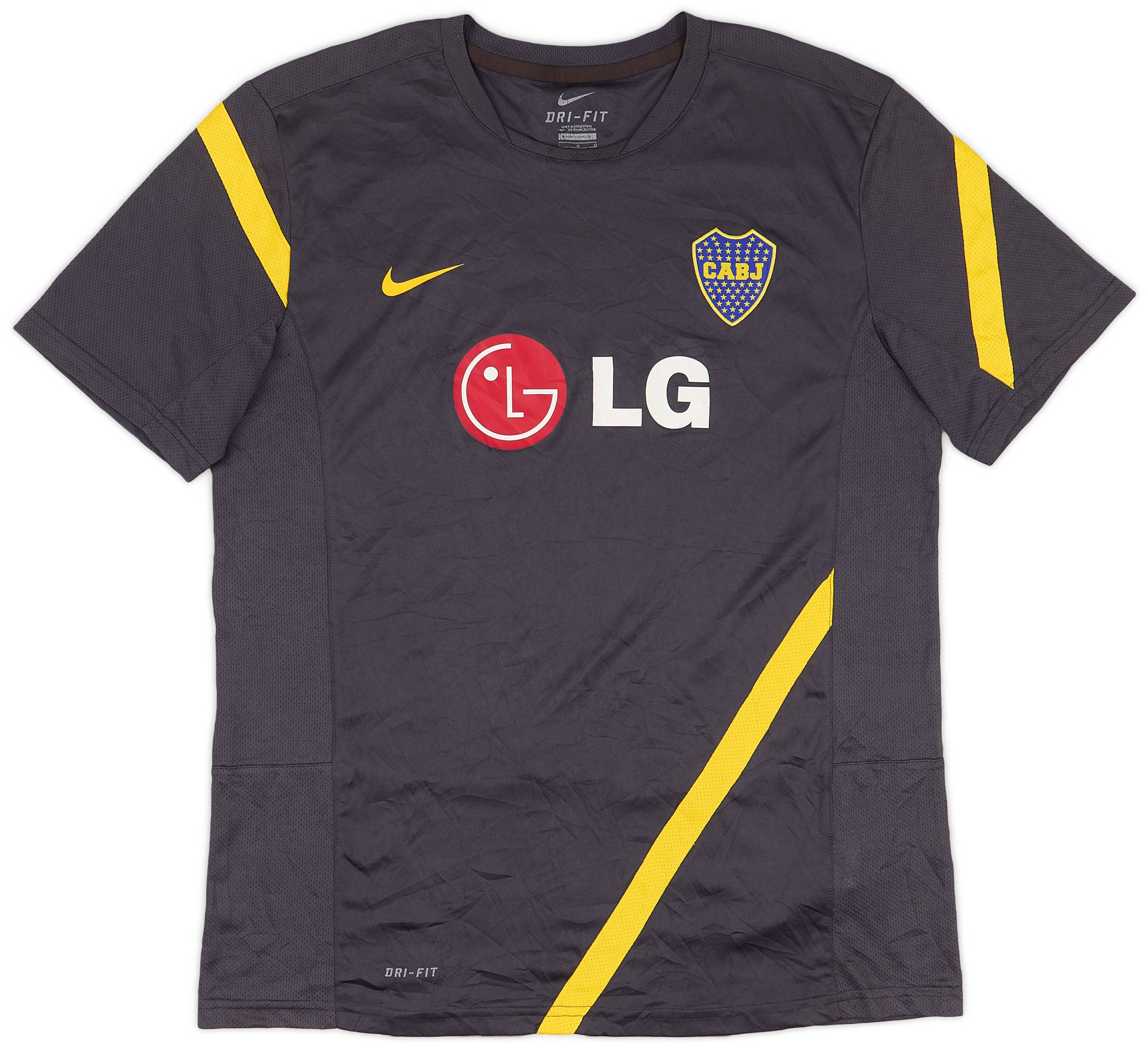 2011 12 Boca Juniors Nike Training Shirt 7 10 L