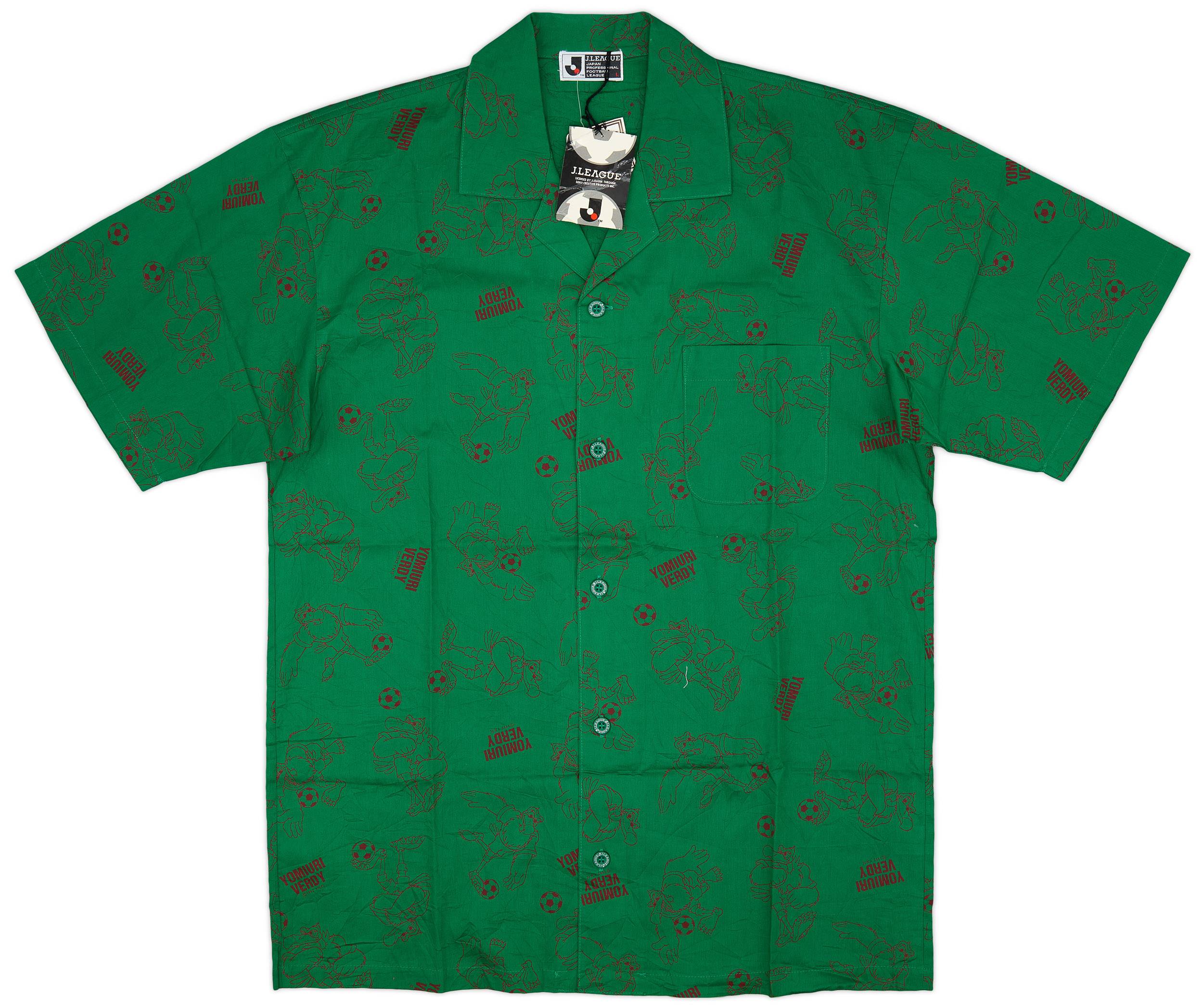 人気 Tokyo 1990s Verdy (L) Shirt Button-Up 応援グッズ