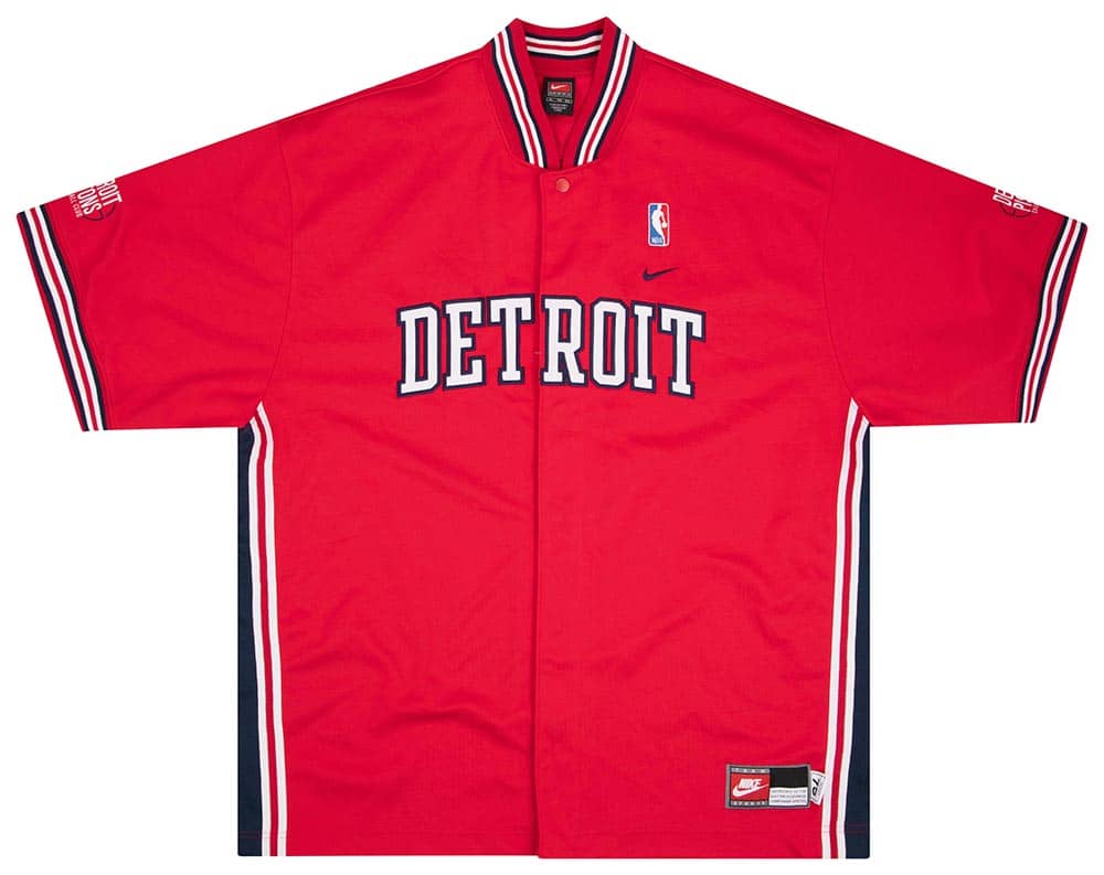 1975 Detroit Pistons Nike Rewind Warm-Up Top XL