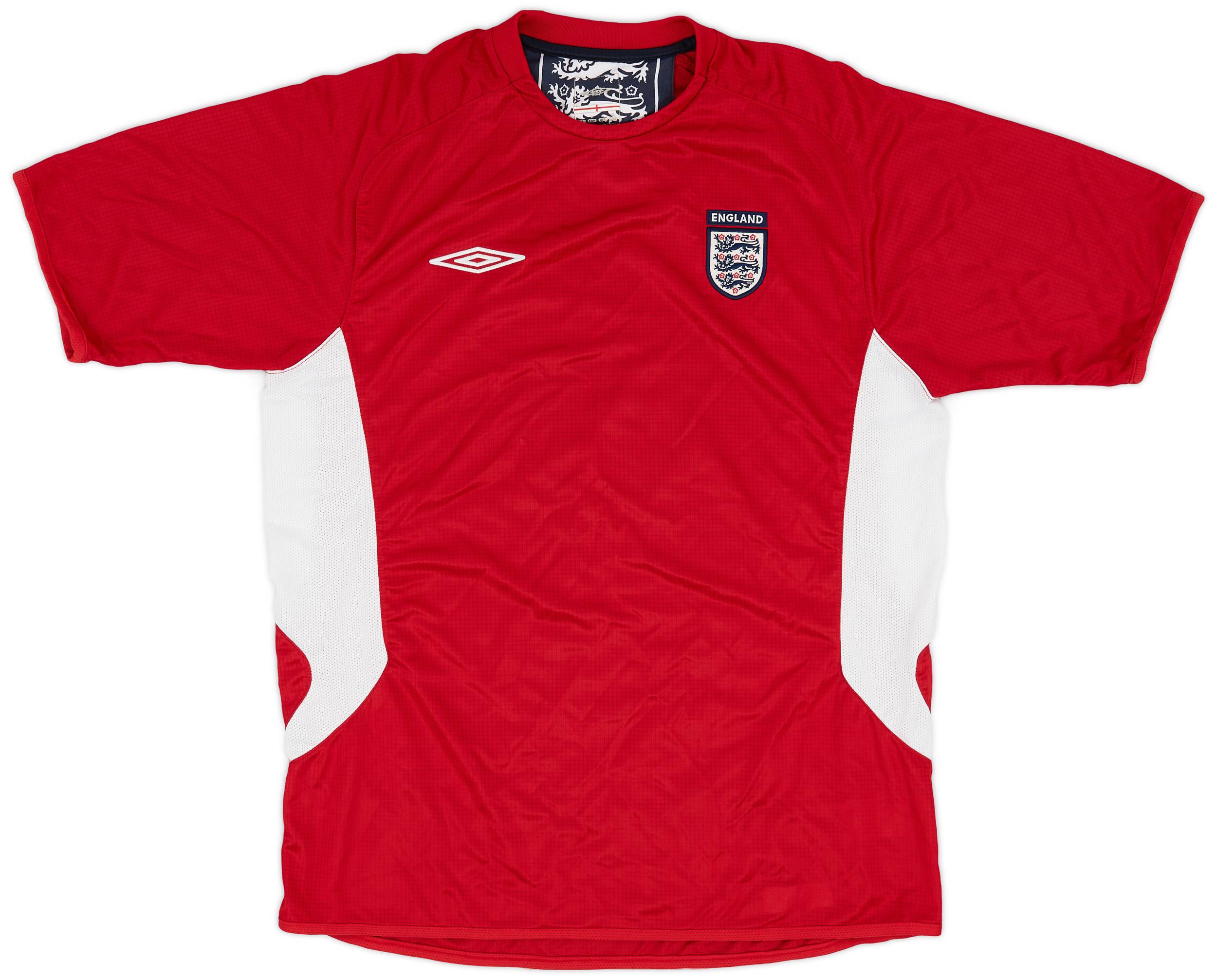2005-06 England Umbro Training Shirt - 7/10 - (L)