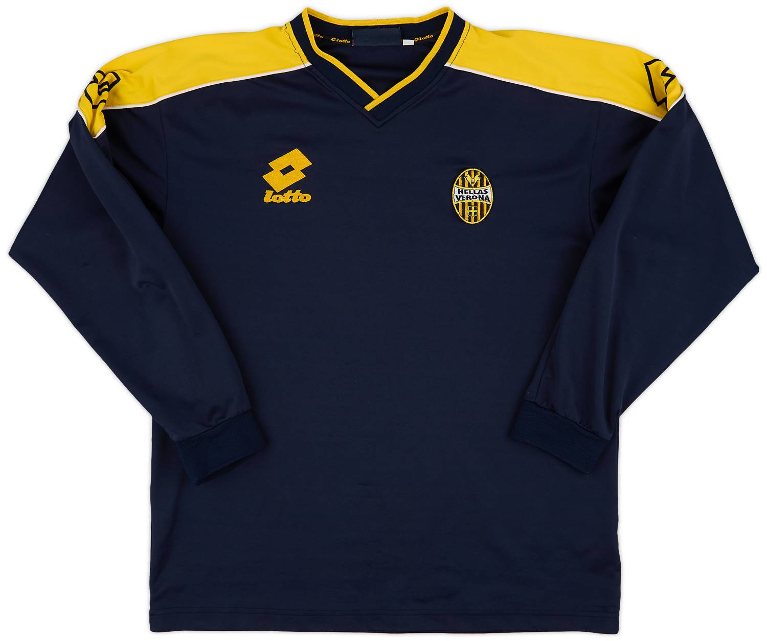 2000-02 Hellas Verona Lotto Training L/S Shirt - 6/10 - (XL)