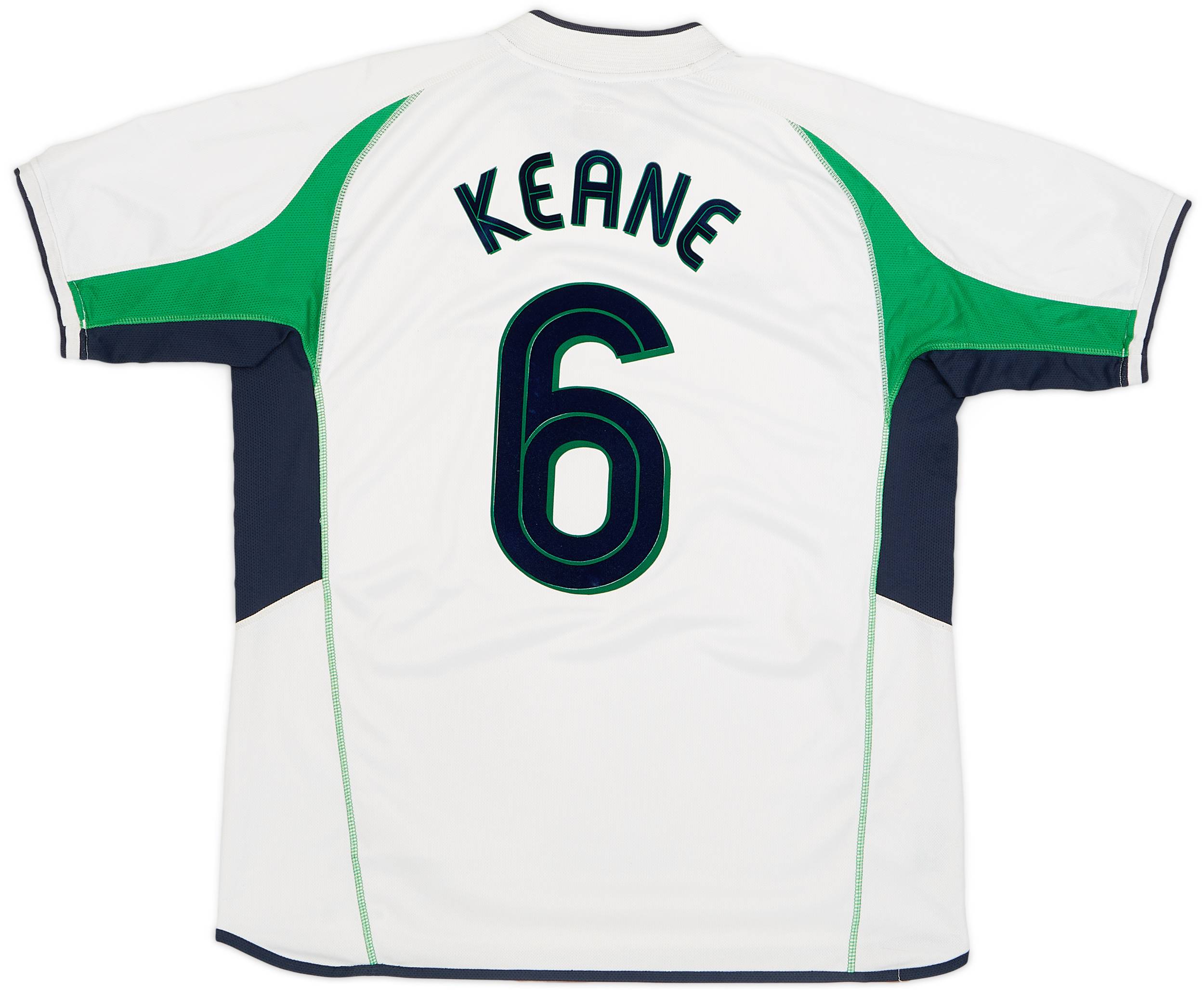 2002-03 Ireland Away Shirt Keane #6 - 7/10 - (XL)