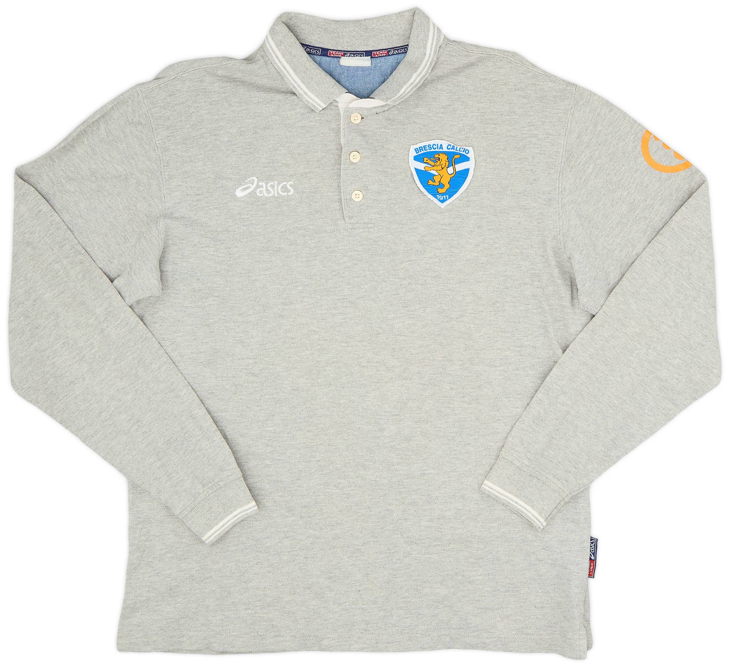 2006-07 Brescia Asics Polo L/S Shirt - 8/10 - (L)