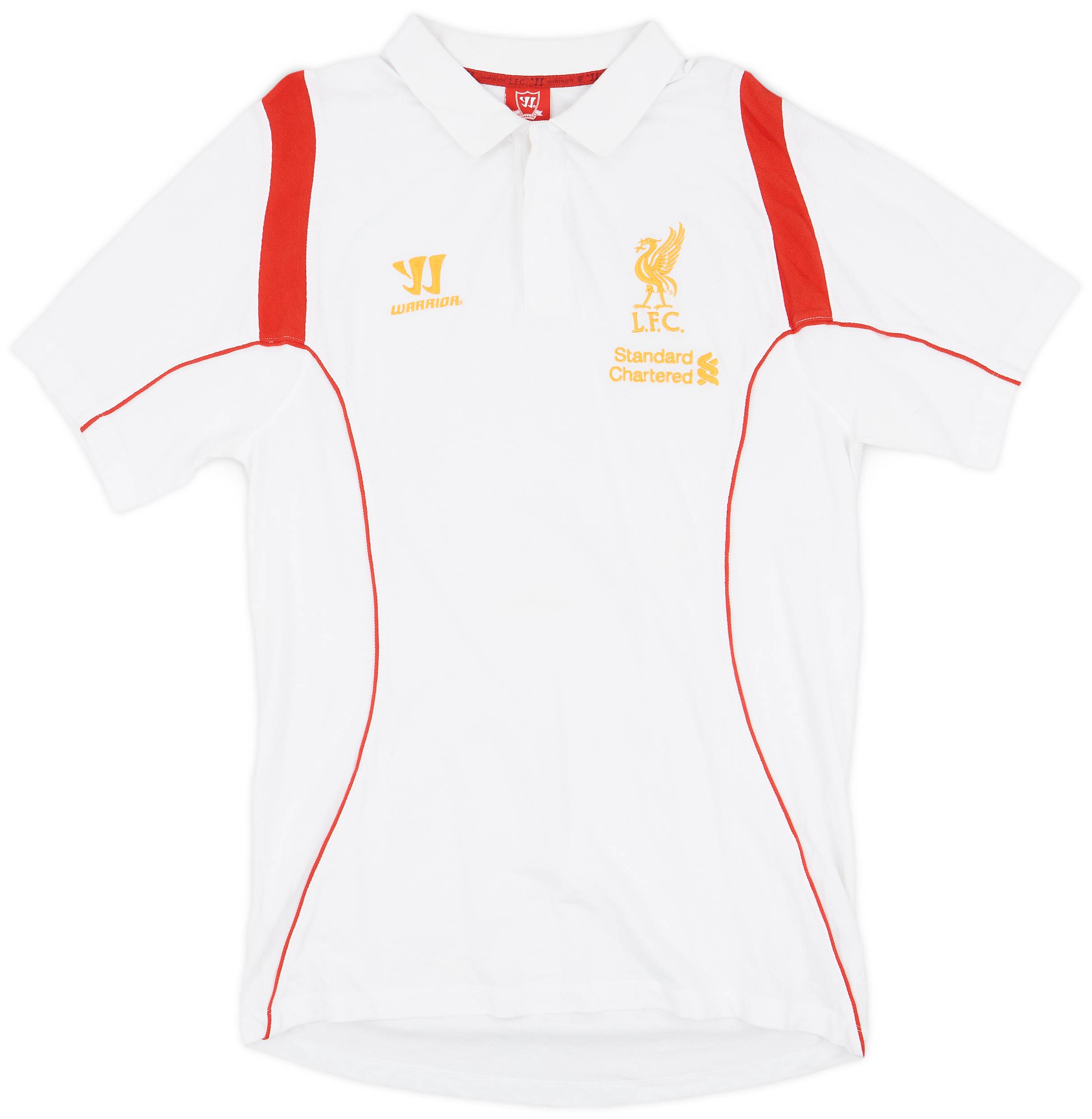 2012-13 Liverpool Warrior Polo Shirt - 9/10 - (L)