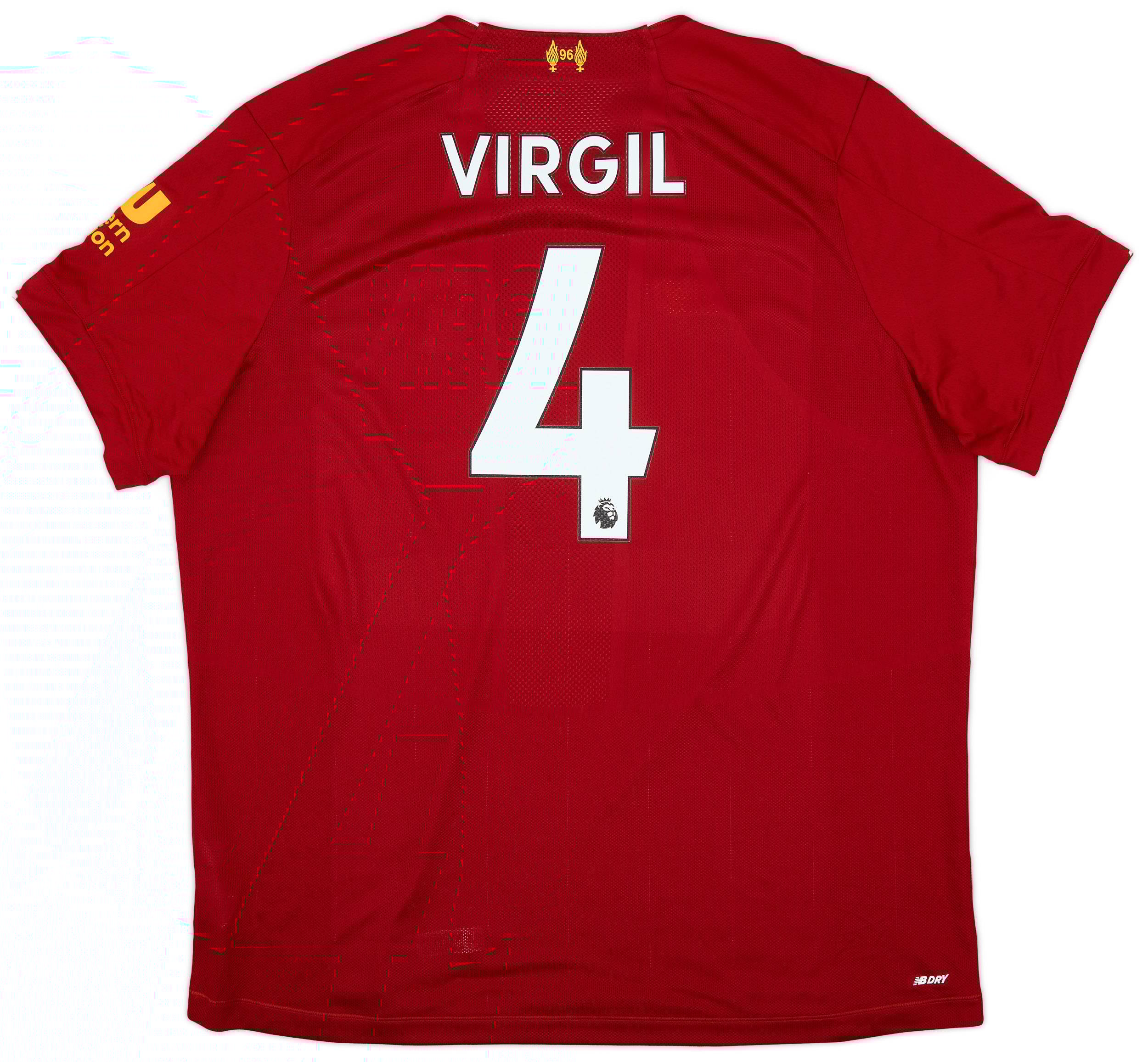 Virgil liverpool jersey best sale