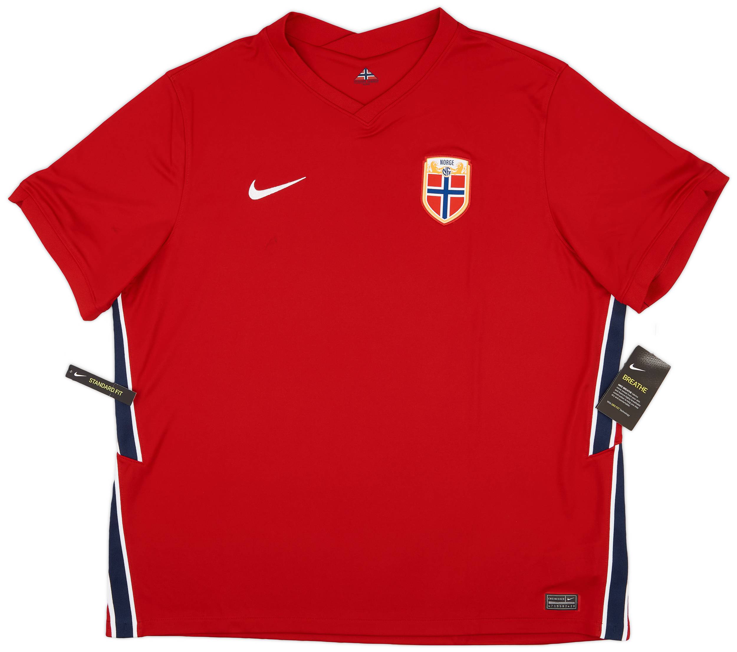 2020-22 Norway Home Shirt (XXL)