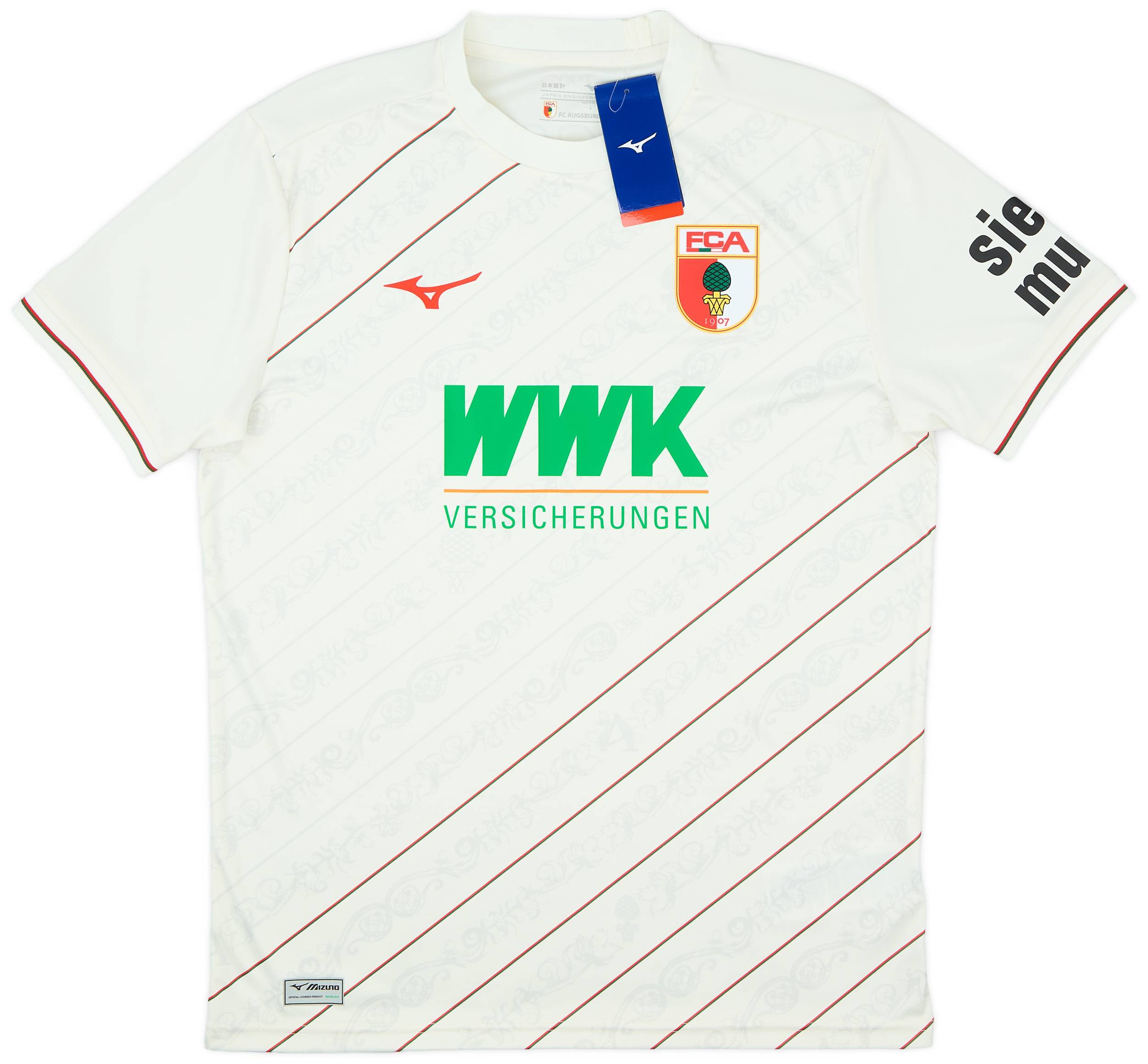 2024-25 FC Augsburg Home Shirt