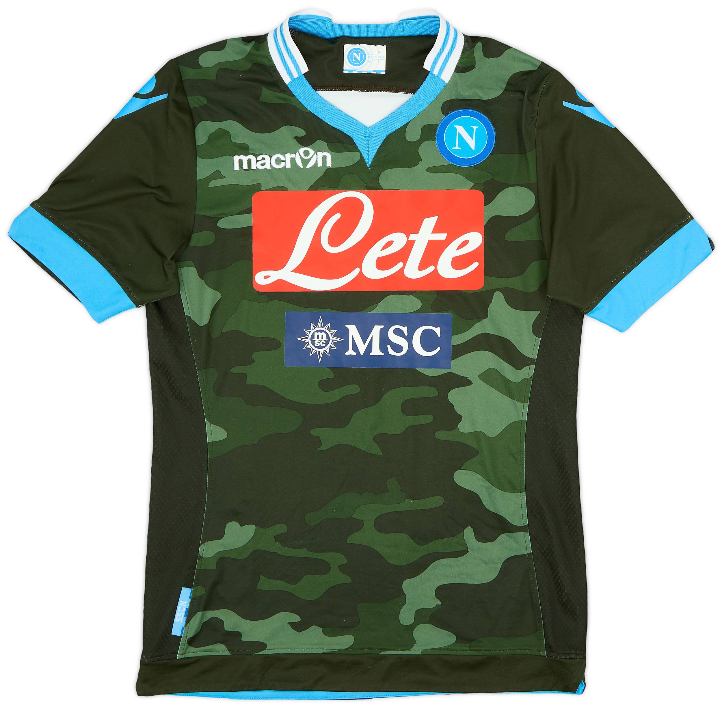 2013-14 Napoli Away Shirt - 8/10 - (M)