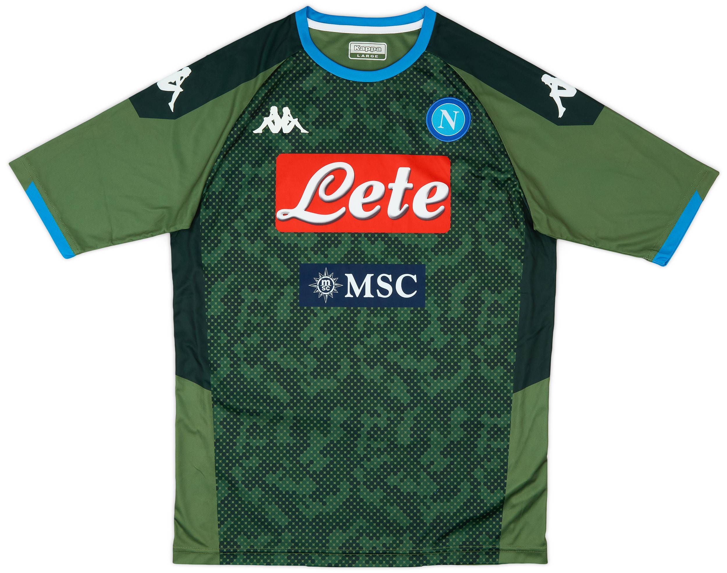 2019-20 Napoli Away Shirt - 10/10 - (L)