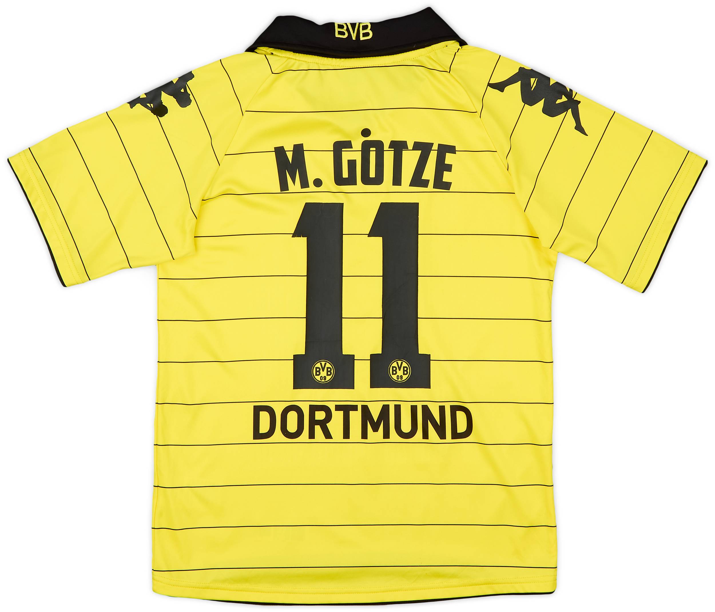 2010-11 Borussia Dortmund Home Shirt M. Gotze #11 - 7/10 - (L.Boys)