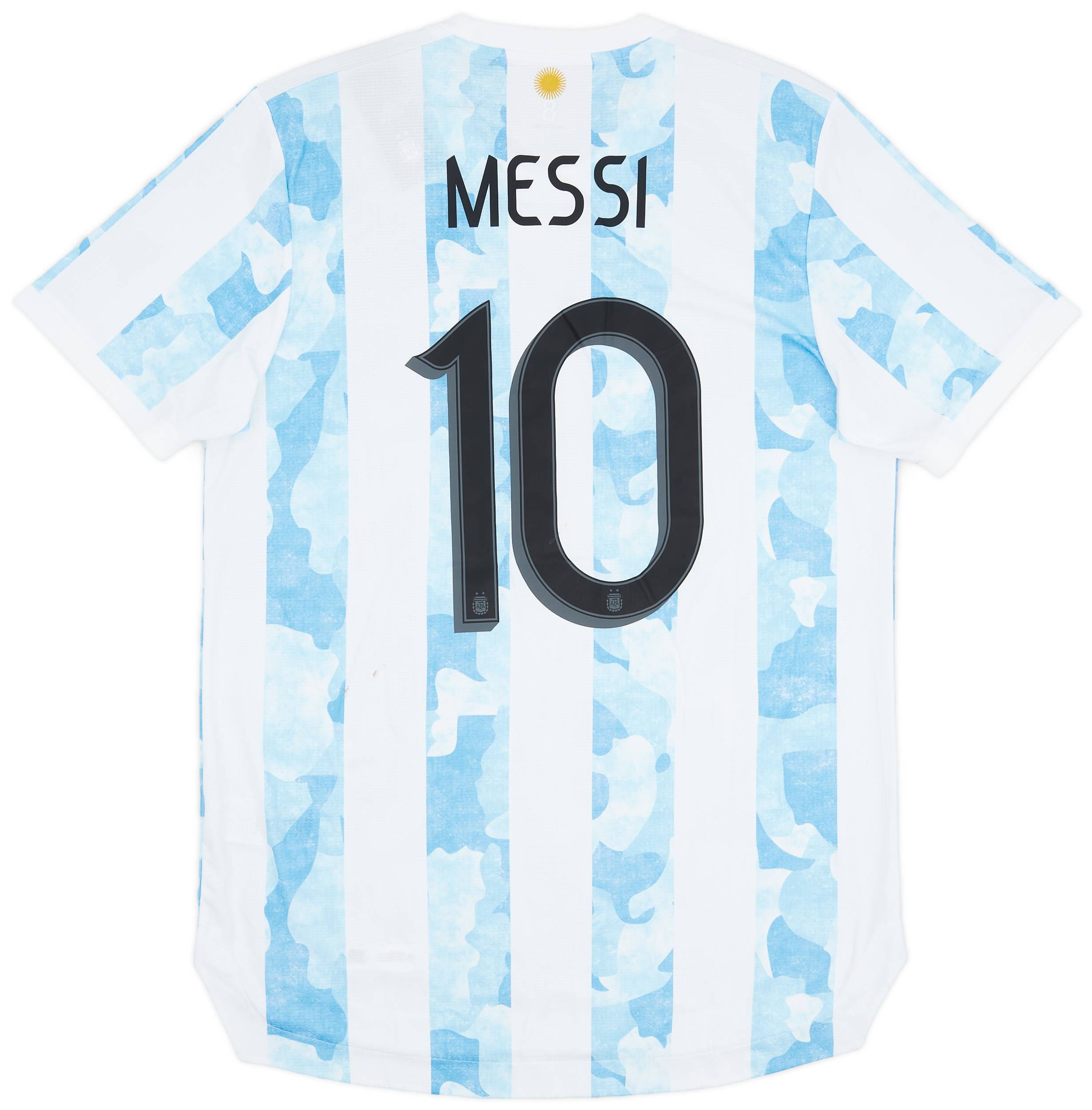 2020-22 Argentina Authentic Home Shirt Messi #10 (L)