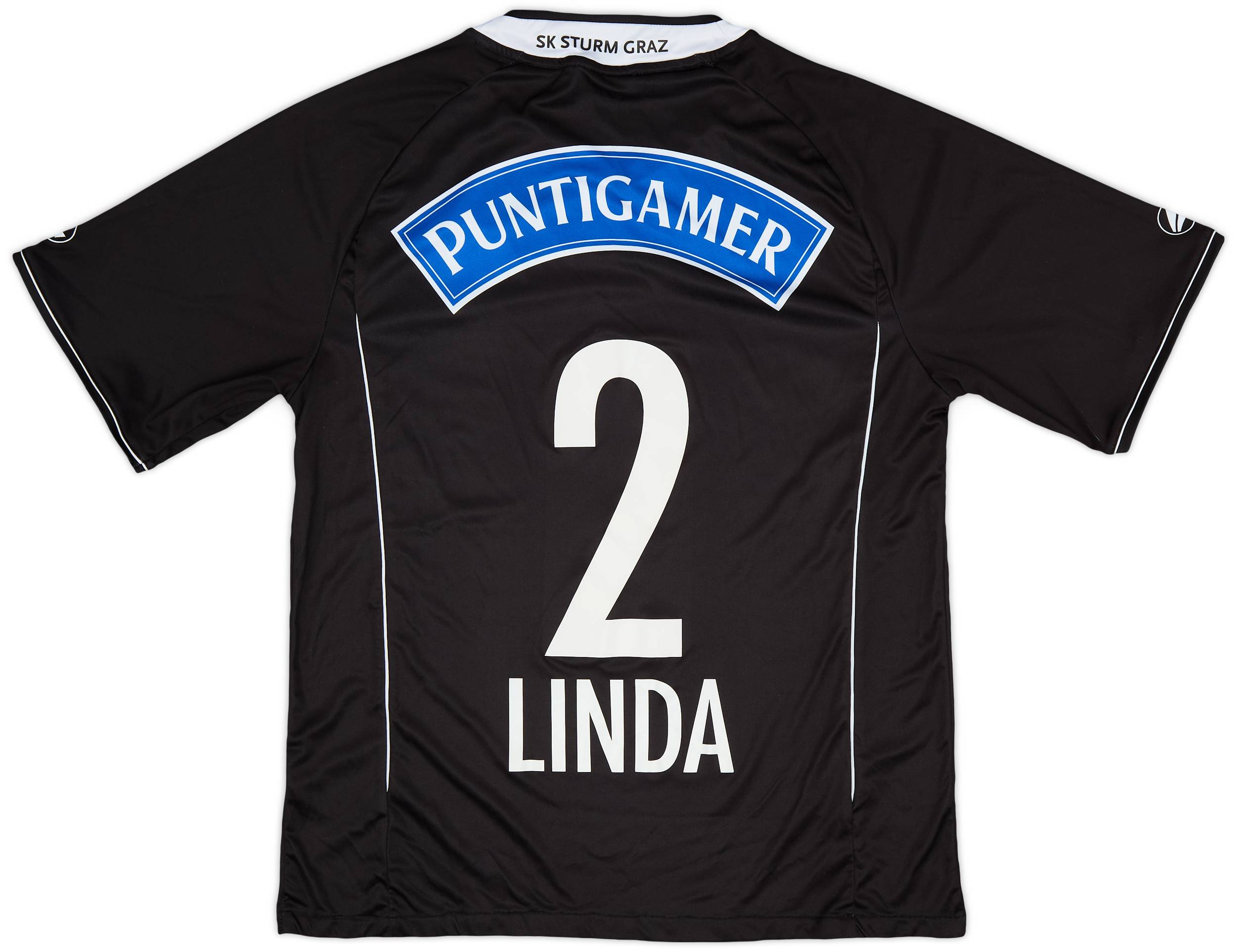 2012-13 Sturm Graz Home Shirt Linda #2 - 7/10 - (M)