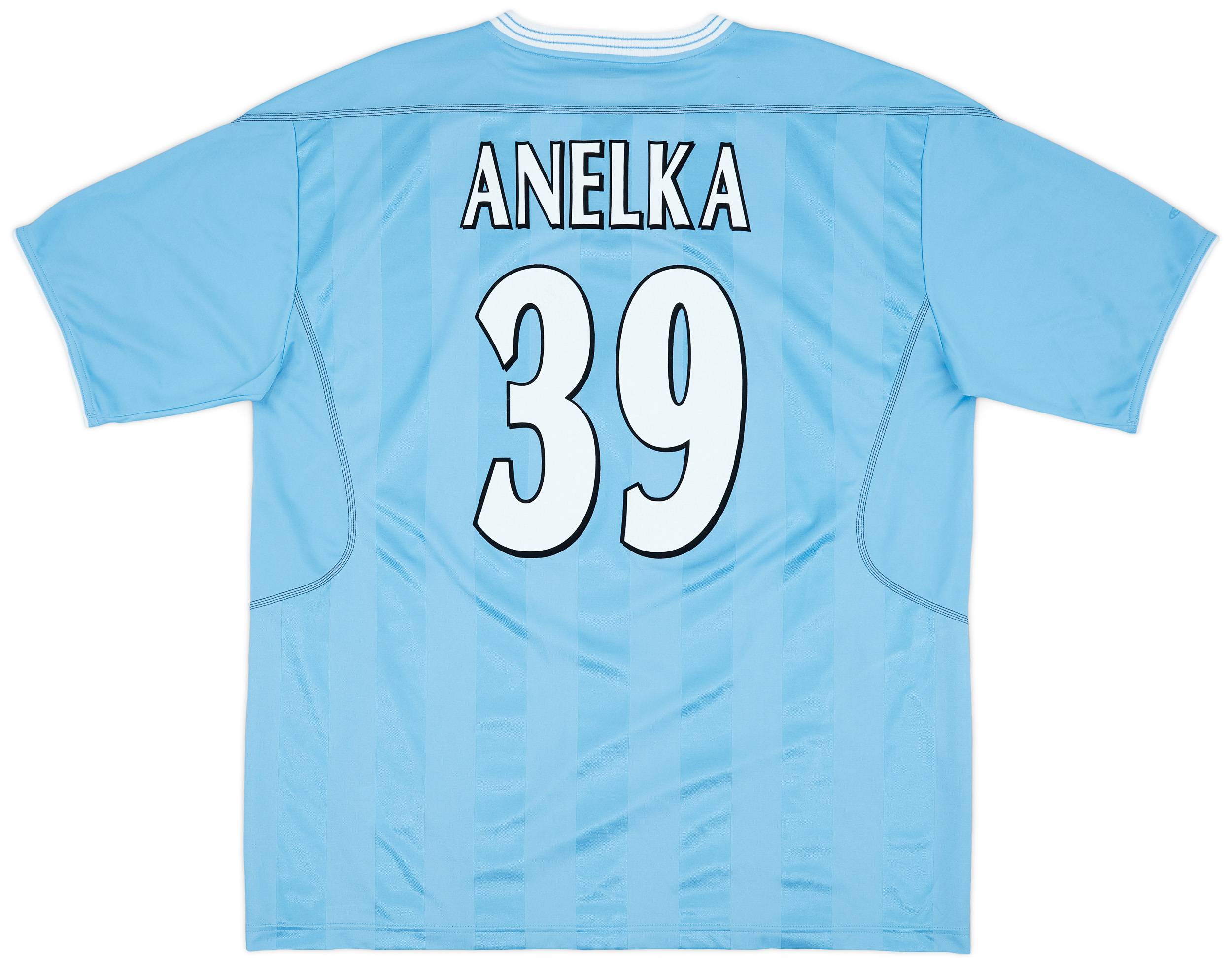 2003-04 Manchester City Home Shirt Anelka #39 - 9/10 - (XL)