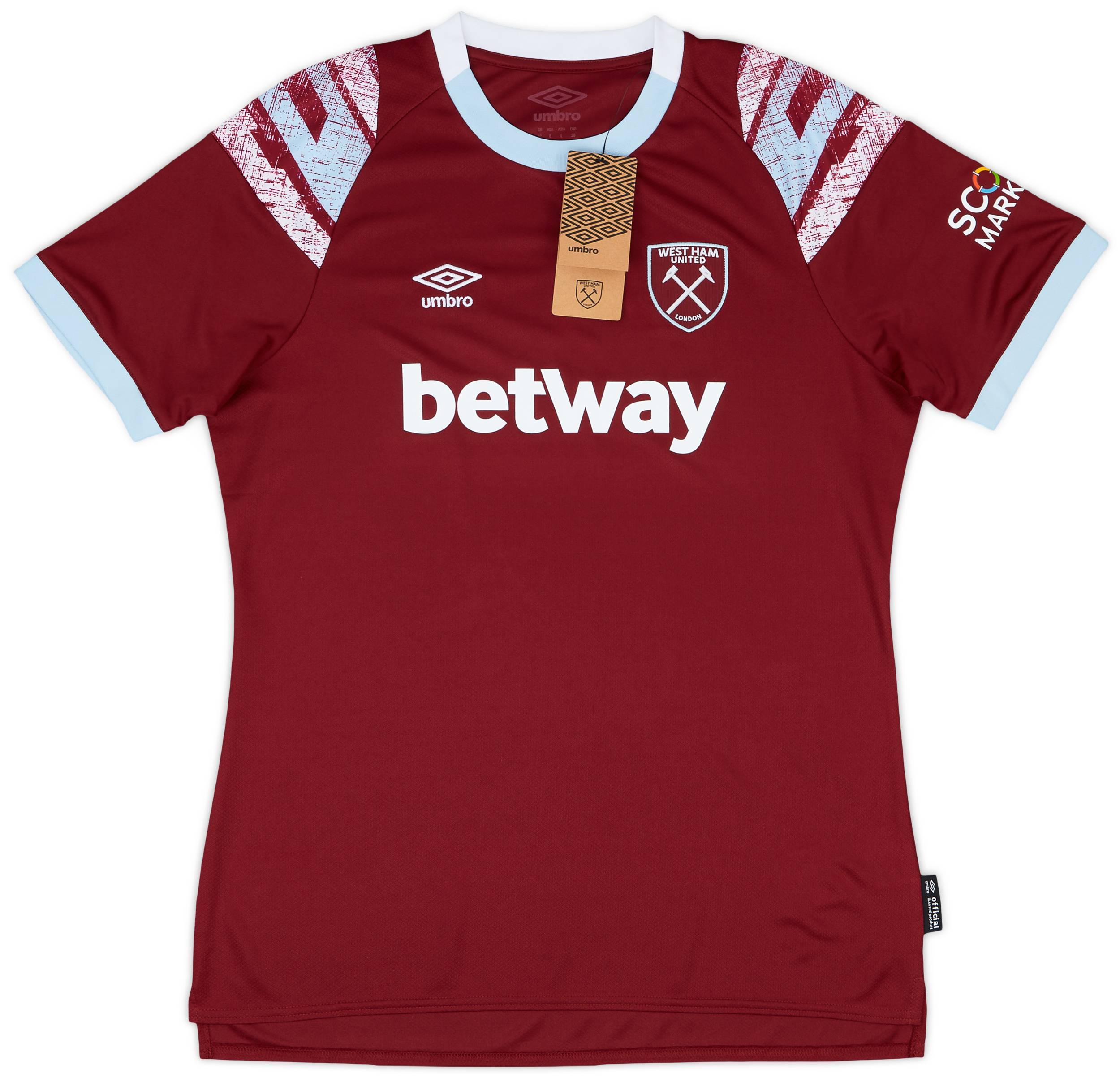 2022-23 West Ham Home Shirt (Women's)